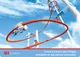 Plusieurs connecteurs avec éléments de piste rouges du set SKY TRAILS - accessoires de construction créatifs pour enfants dès 7 ans.