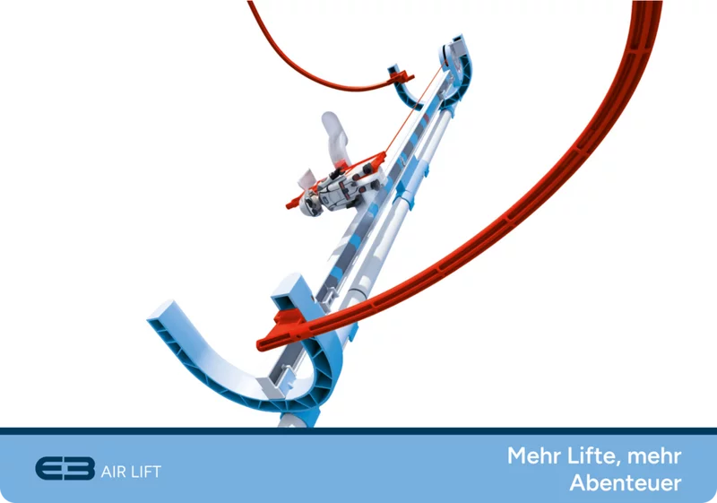 SKY TRAILS Produktübersicht mit Air Lift und weiteren Erweiterungssets für Kinder ab 7 Jahren