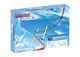 Onderdelen van de SKY TRAILS E1 Construction Pack: staven, klikmodules en verbindingsstukken - perfect voor het maken van unieke baancombinaties in de kinderkamer, voor kinderen vanaf 7 jaar.