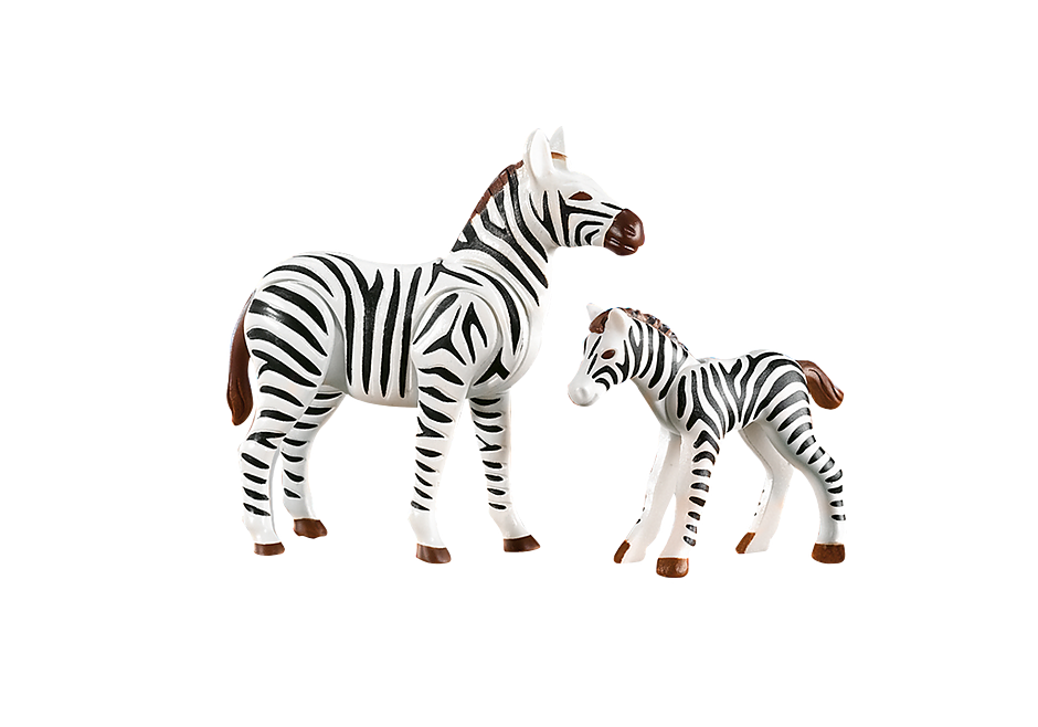 7898 Zebra with Foal detail image 1