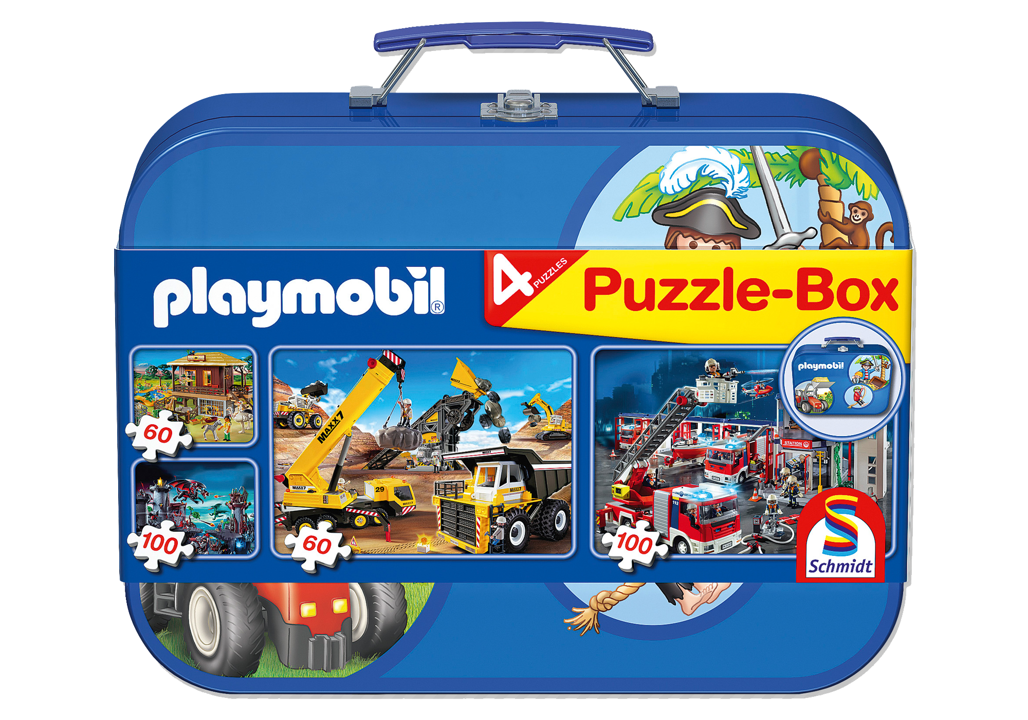 Playmobil Puzzelkoffer Vier In playmobil kopen in de aanbieding
