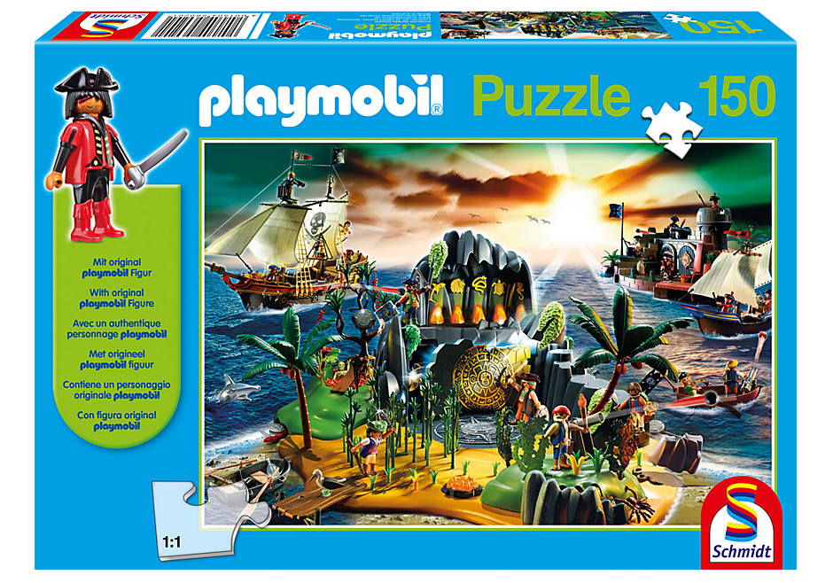 80294 Puzzle Pirateninsel detail image 1