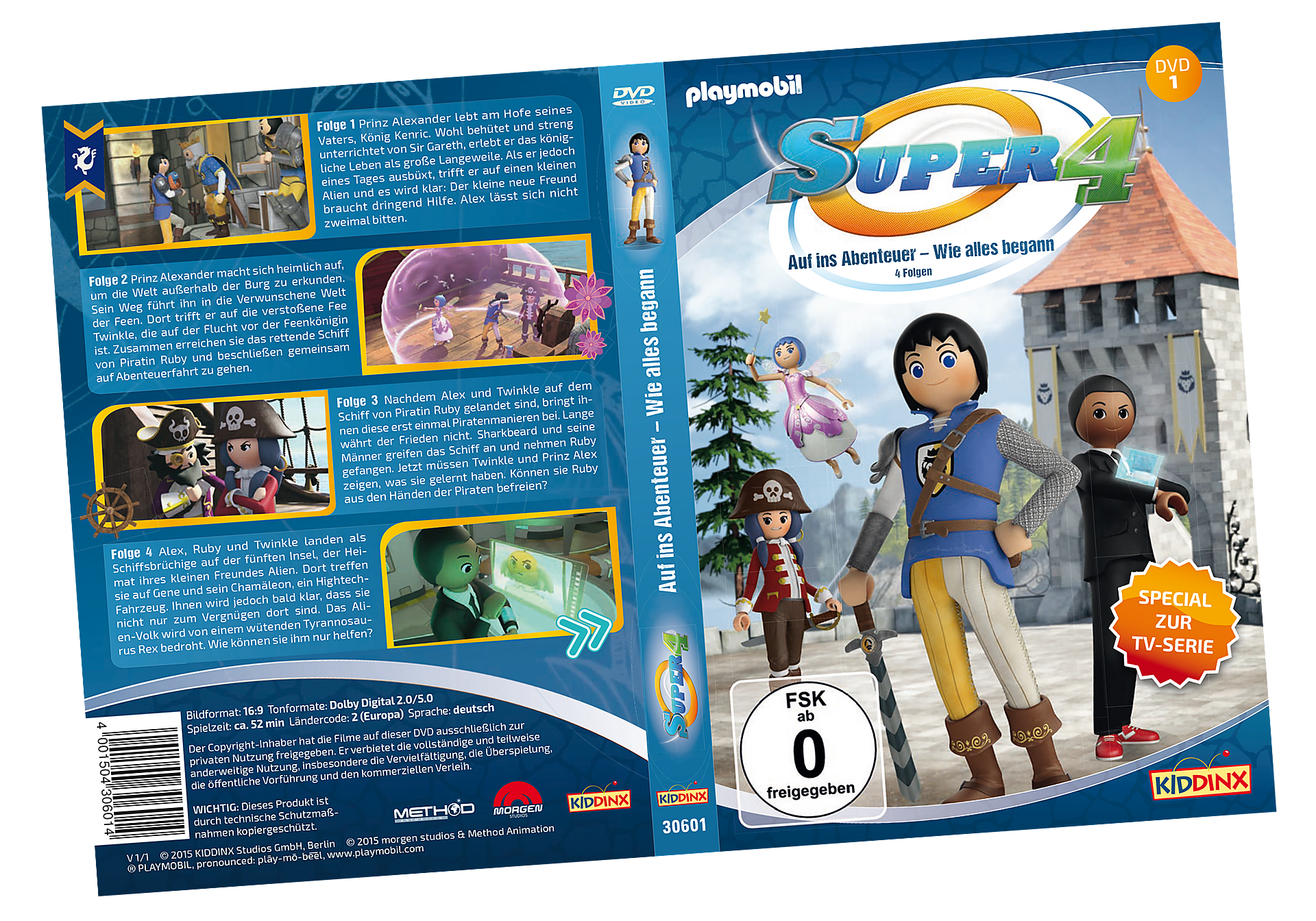 80476 DVD 1 Super4: Auf ins Abenteuer - Wie alles begann zoom image1