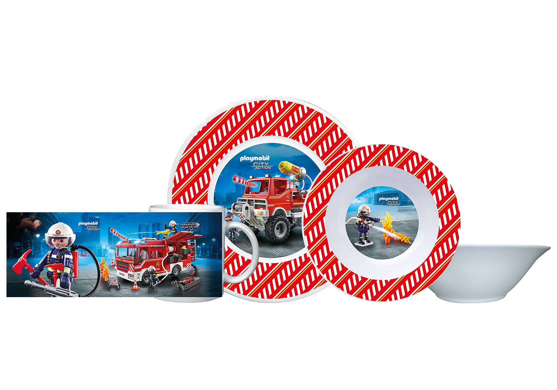 80711 Playmobil Frühstücksset Feuerwehr zoom image1