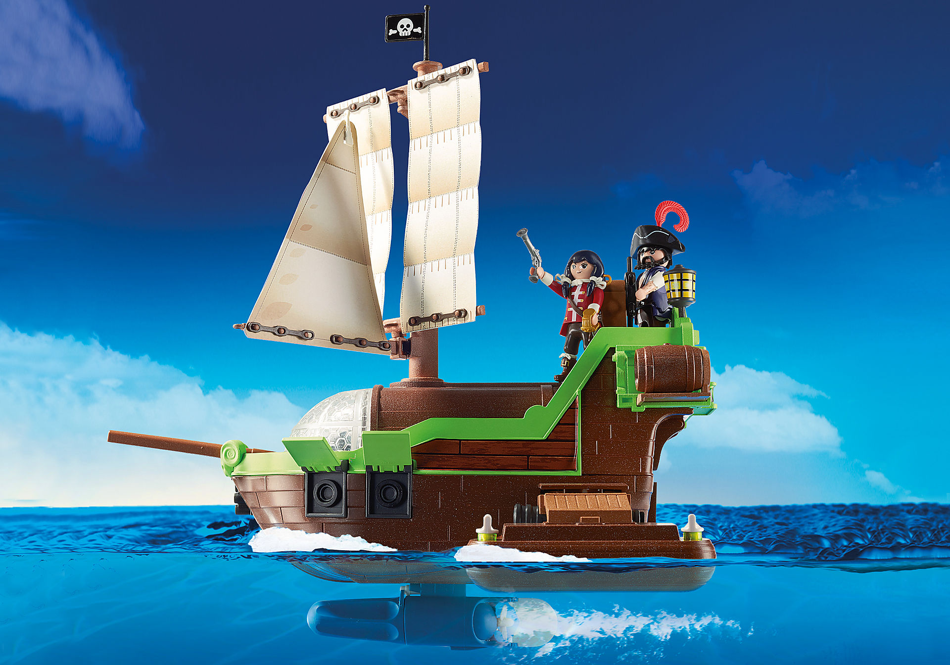 9000 Barco Pirata Camaleón con Ruby zoom image5