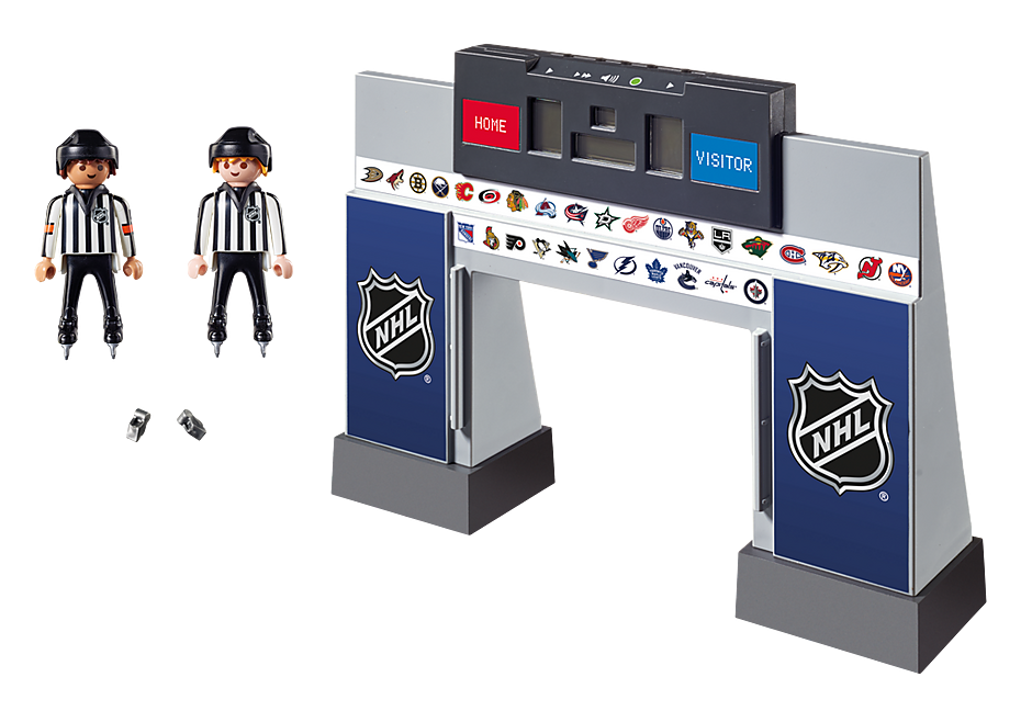 9016 NHL™ Score Clock  with 2 Referees detail image 3