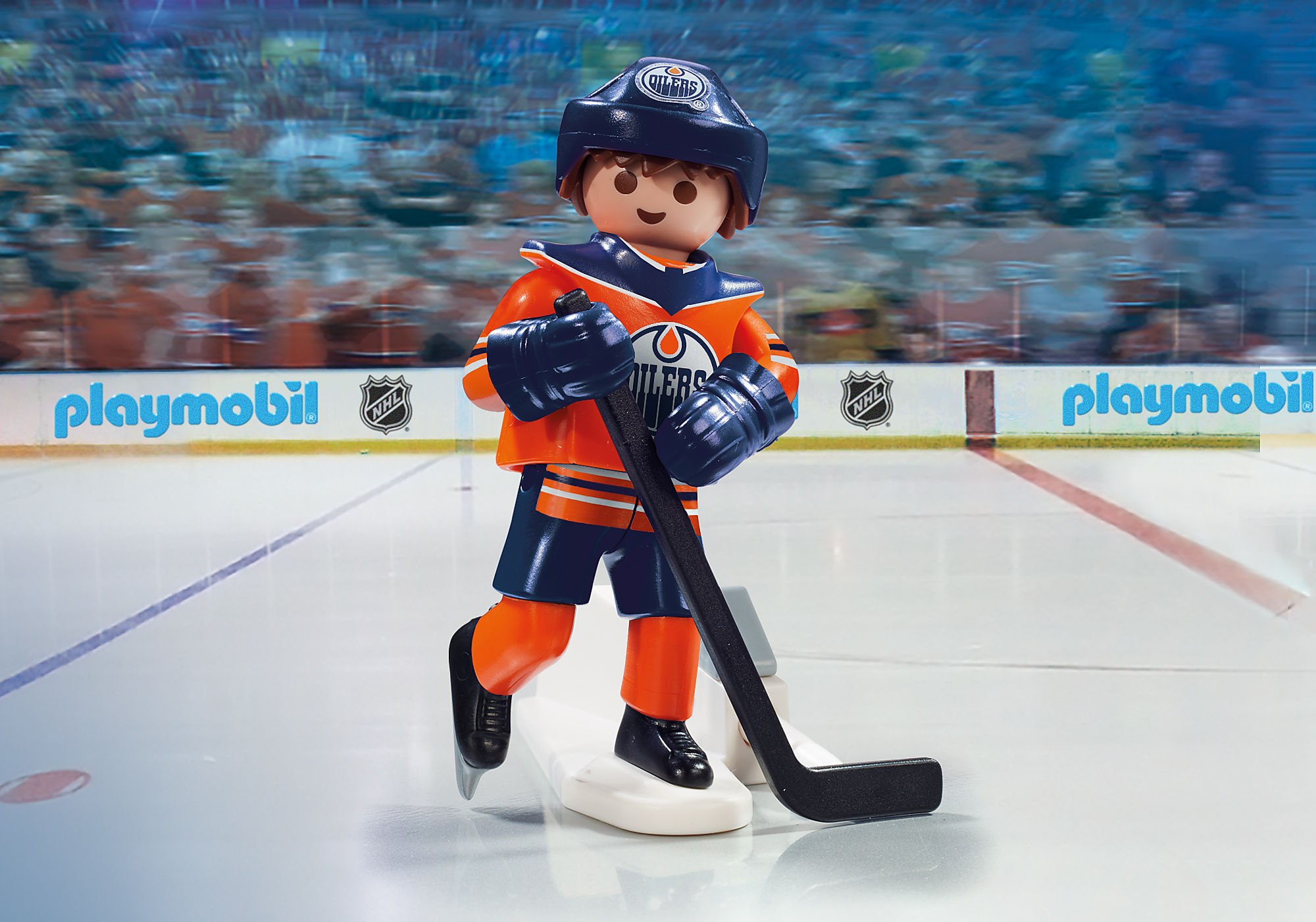  Playmobil NHL New Jersey Devils Goalie Figure : Sports