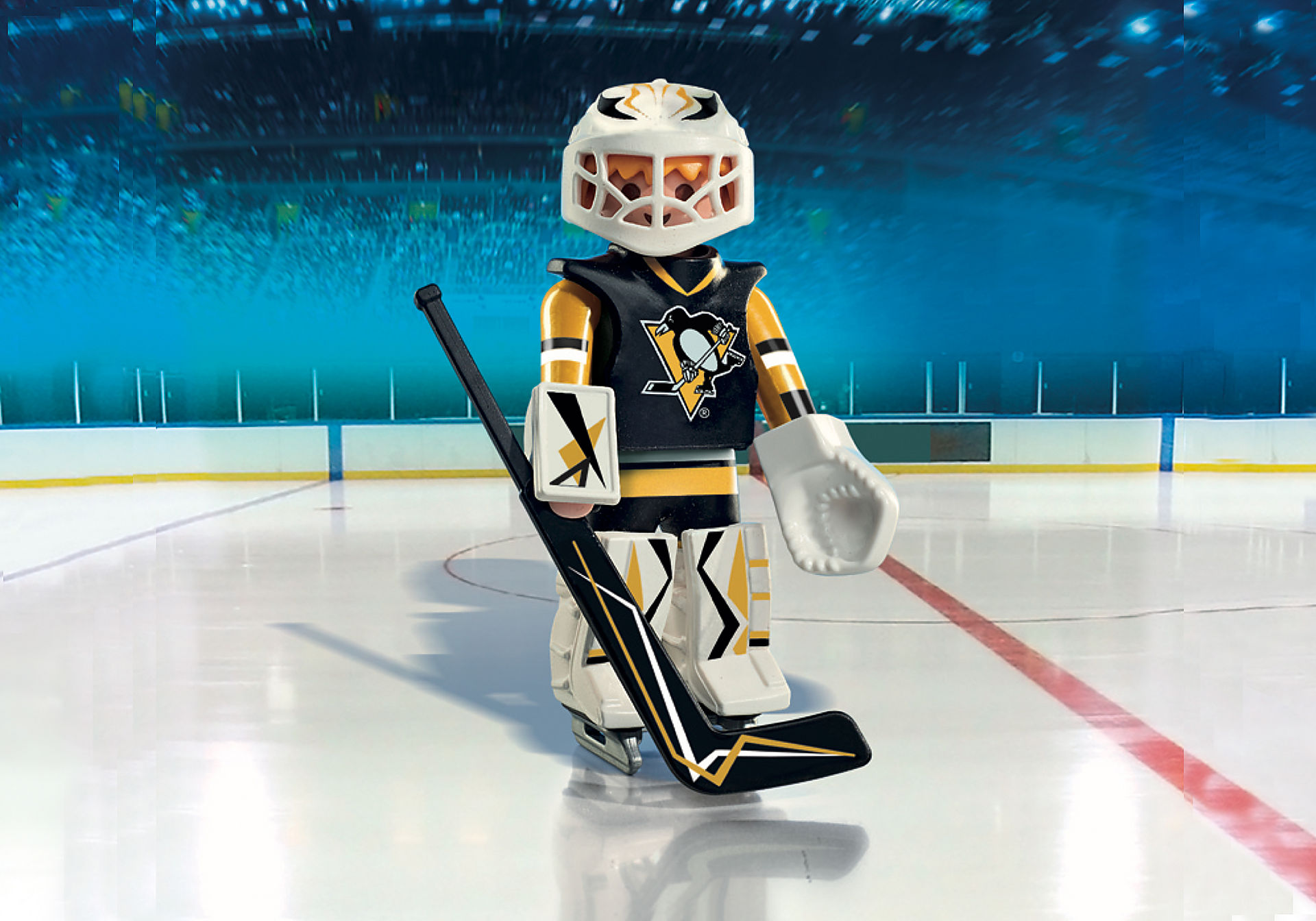 9028 NHL® Pittsburgh Penguins® Goalie zoom image1