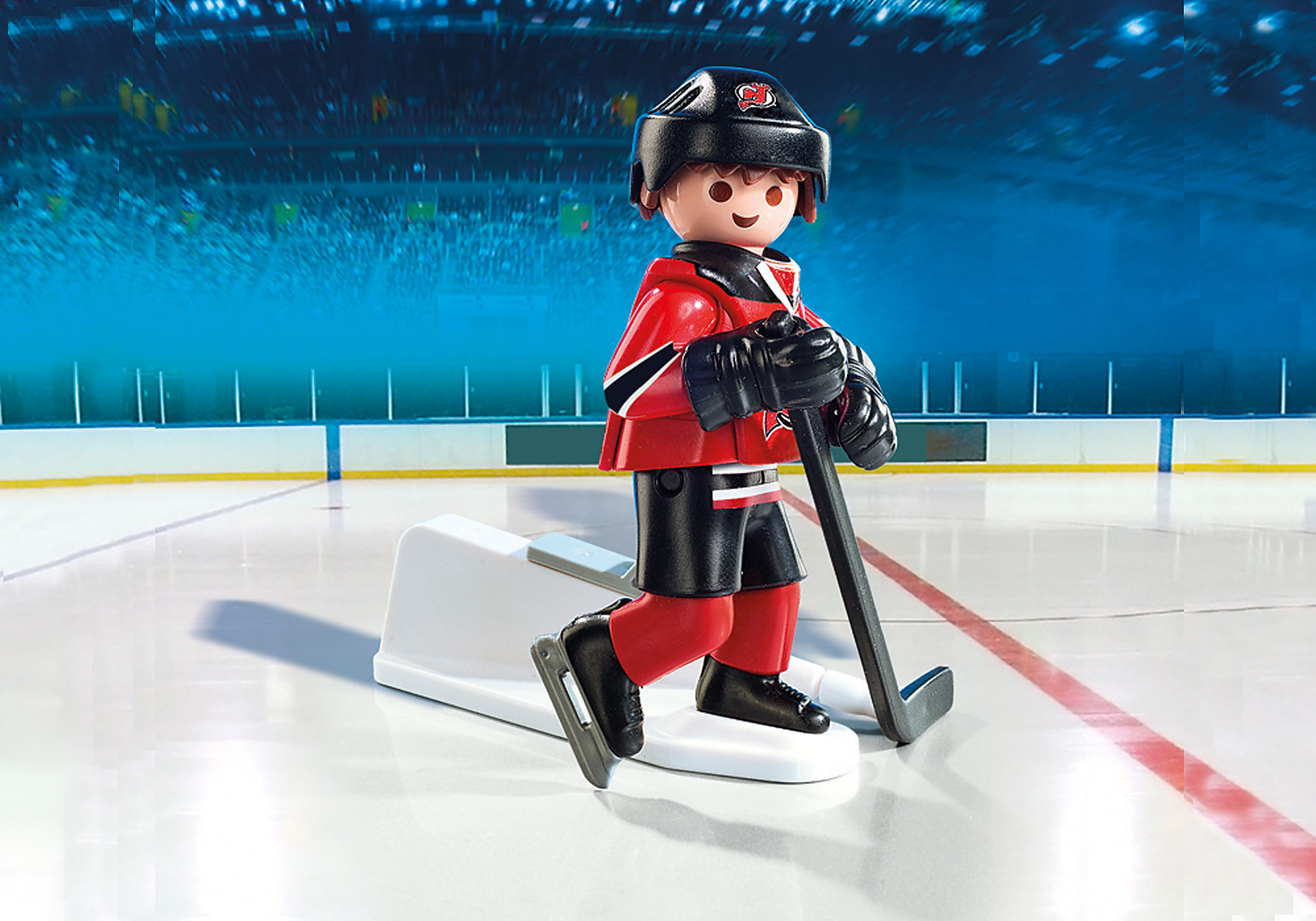 Nhl New Jersey Devils Player 9037 Playmobil Usa