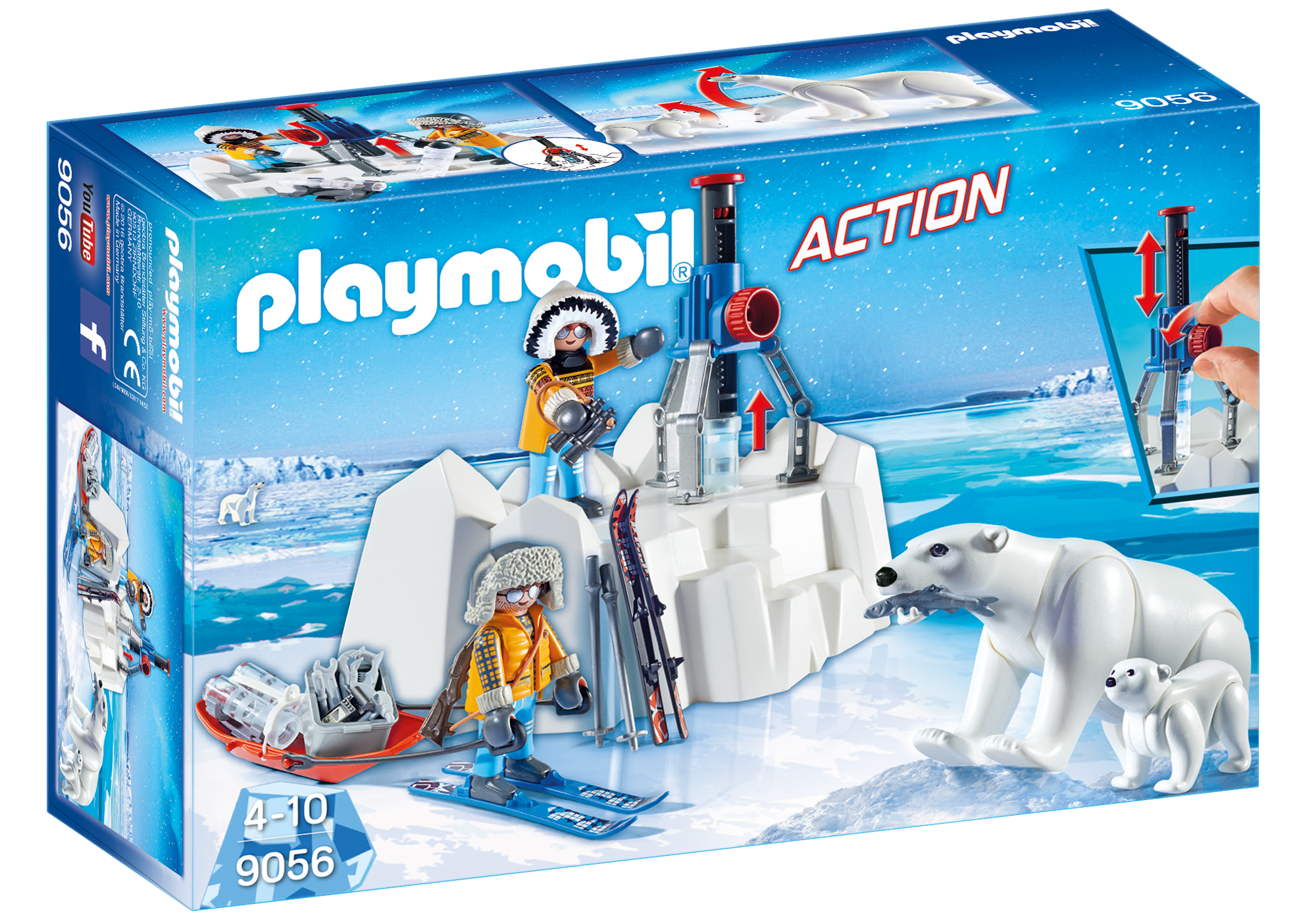 playmobil polar bear family