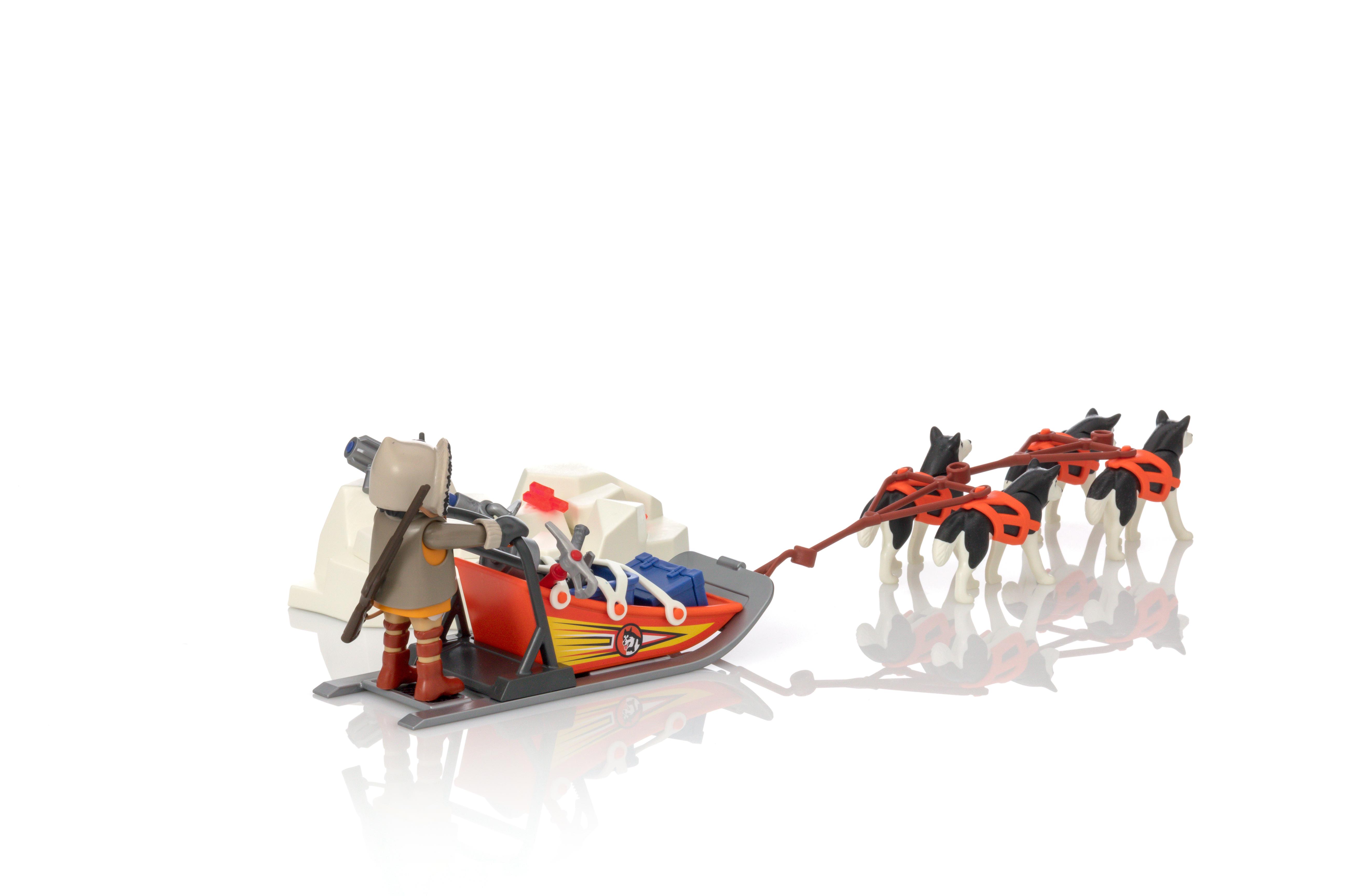 playmobil husky sled