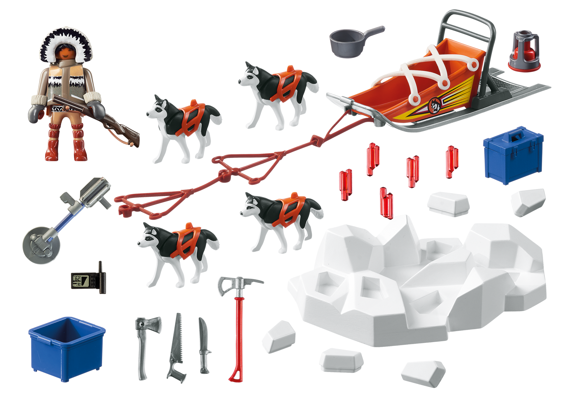 playmobil huskies