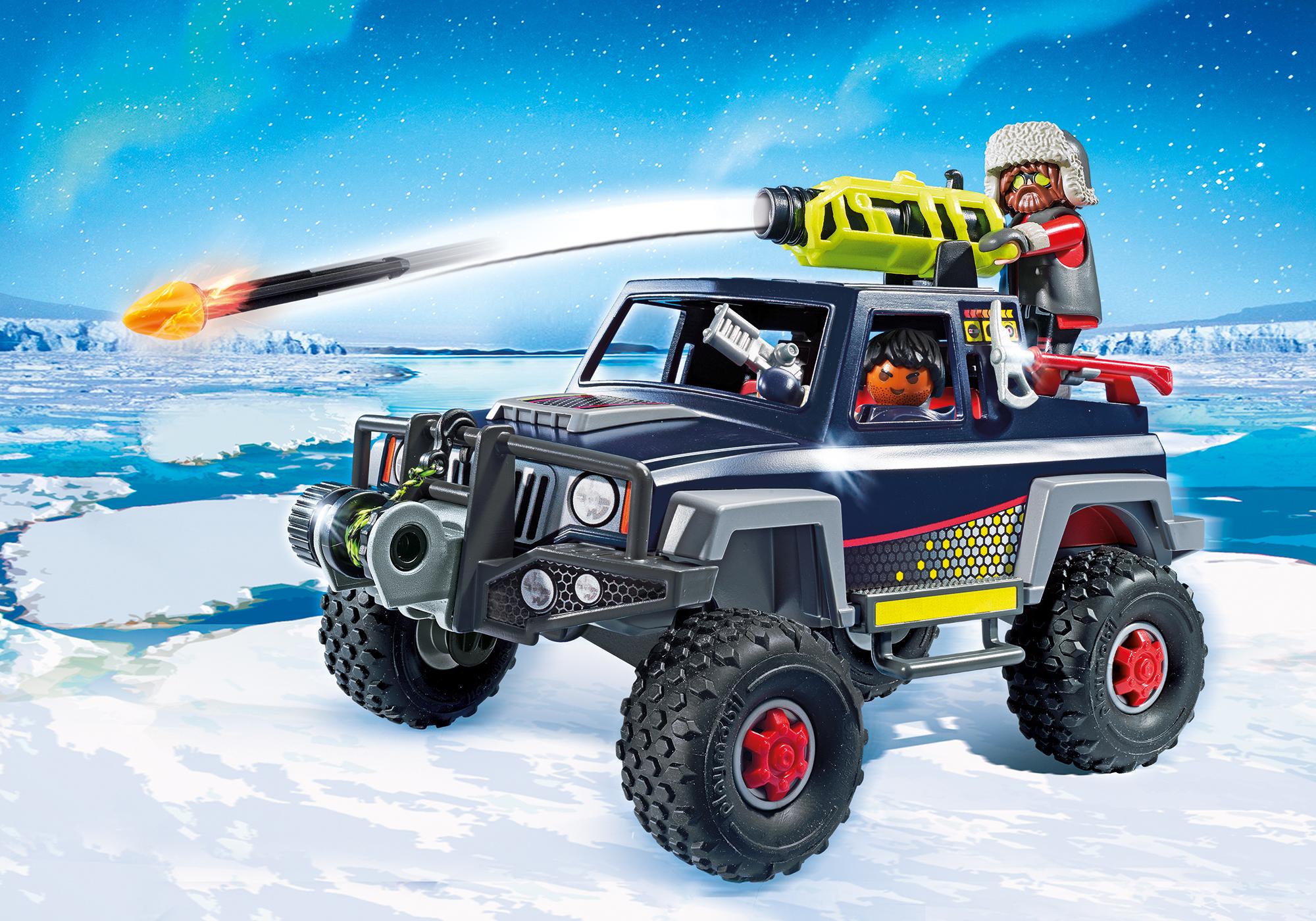 playmobil ice pirates with snow truck