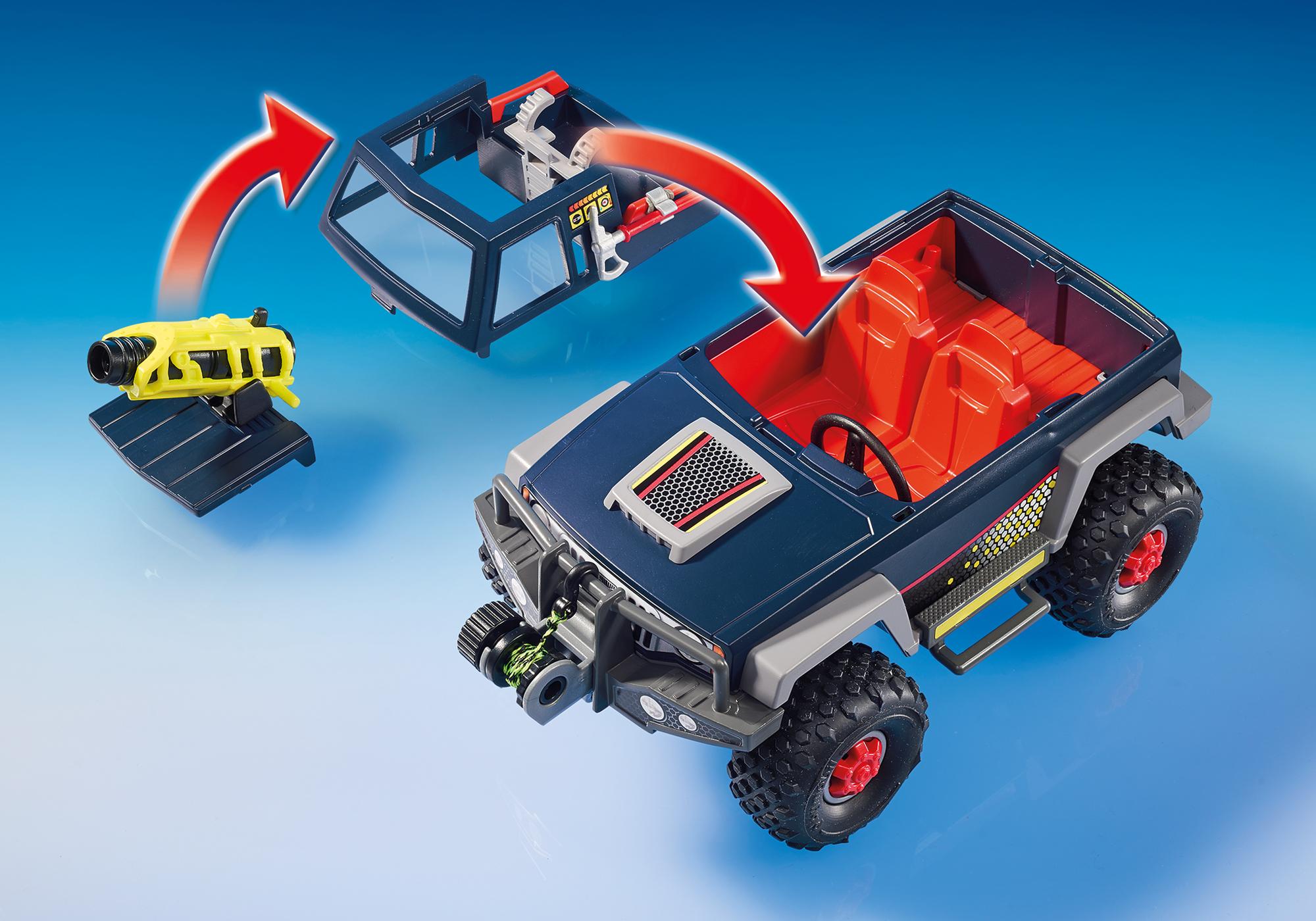 playmobil ice pirates with snow truck