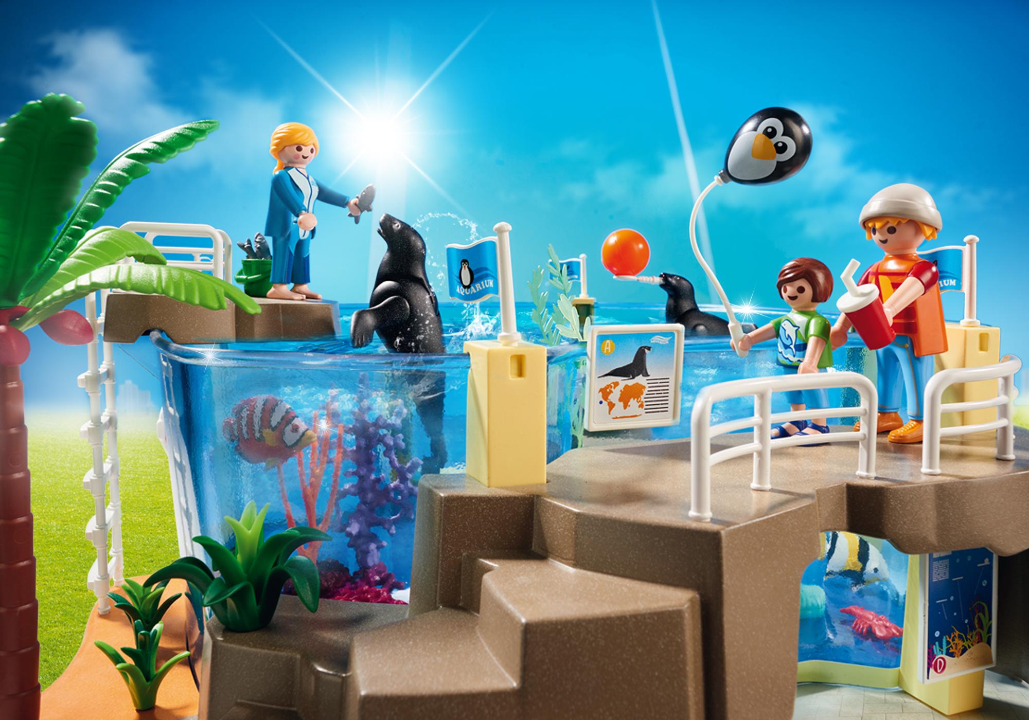 playmobil 9060 family fun aquarium