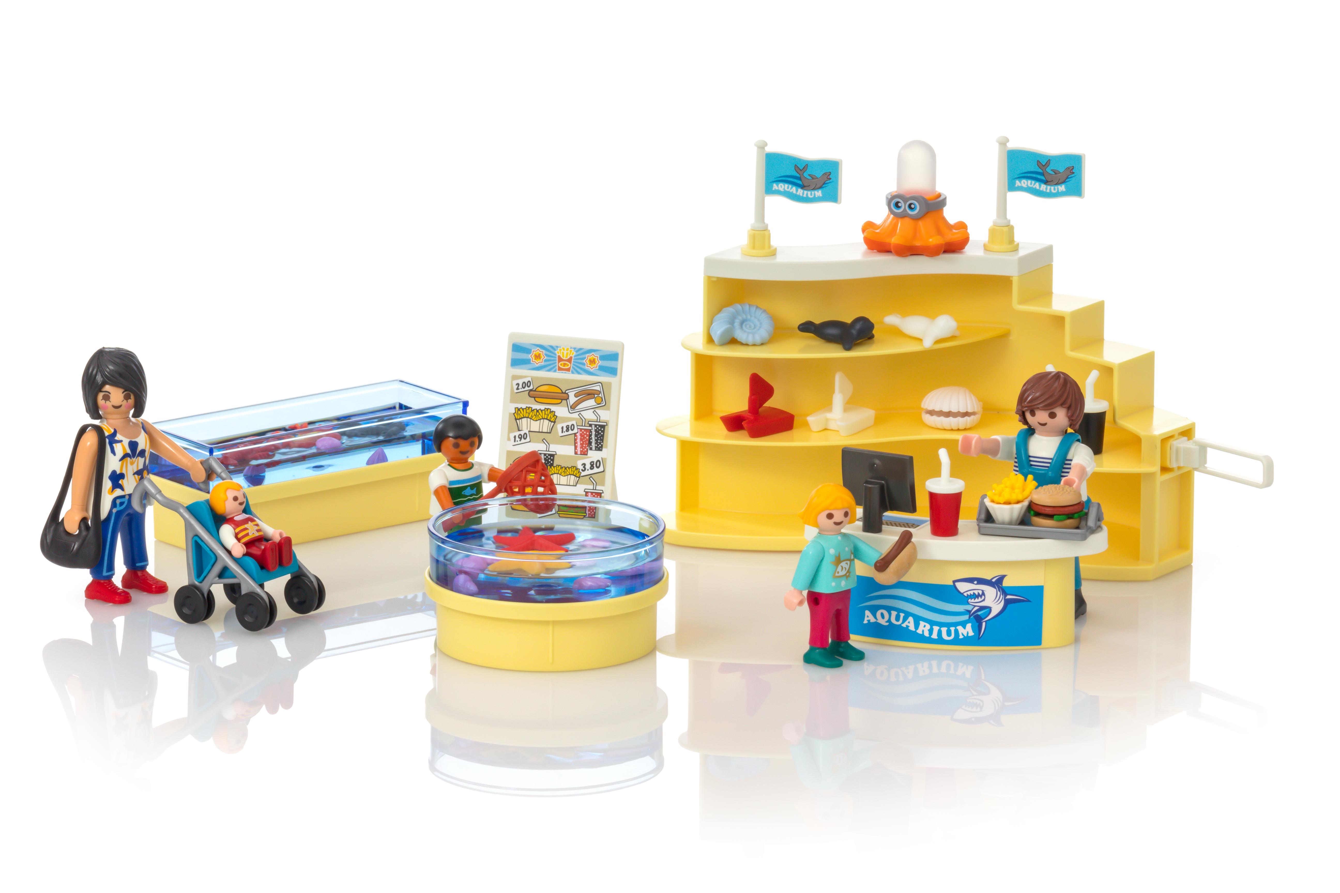 playmobil tienda del acuario