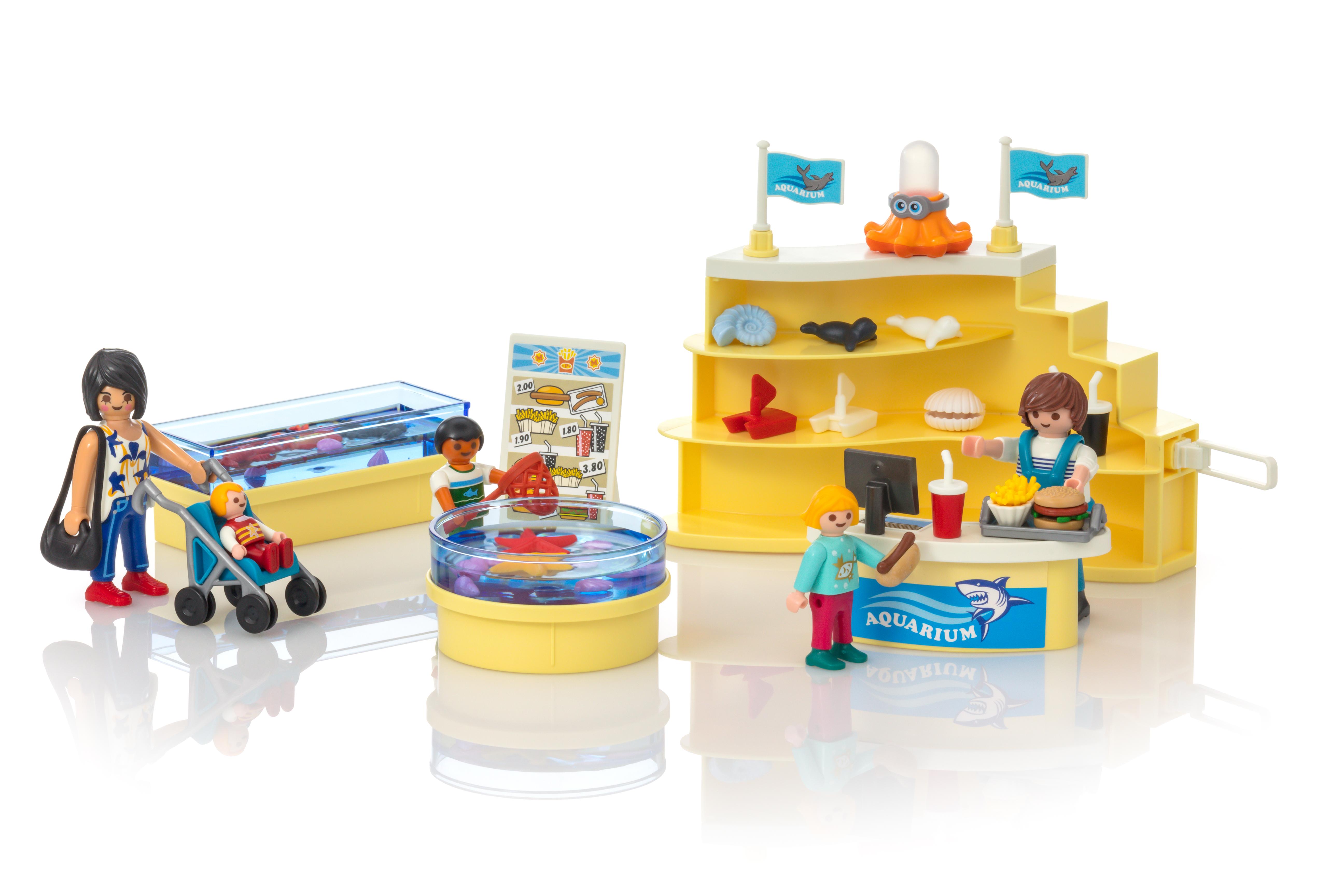 playmobil boutique aquarium