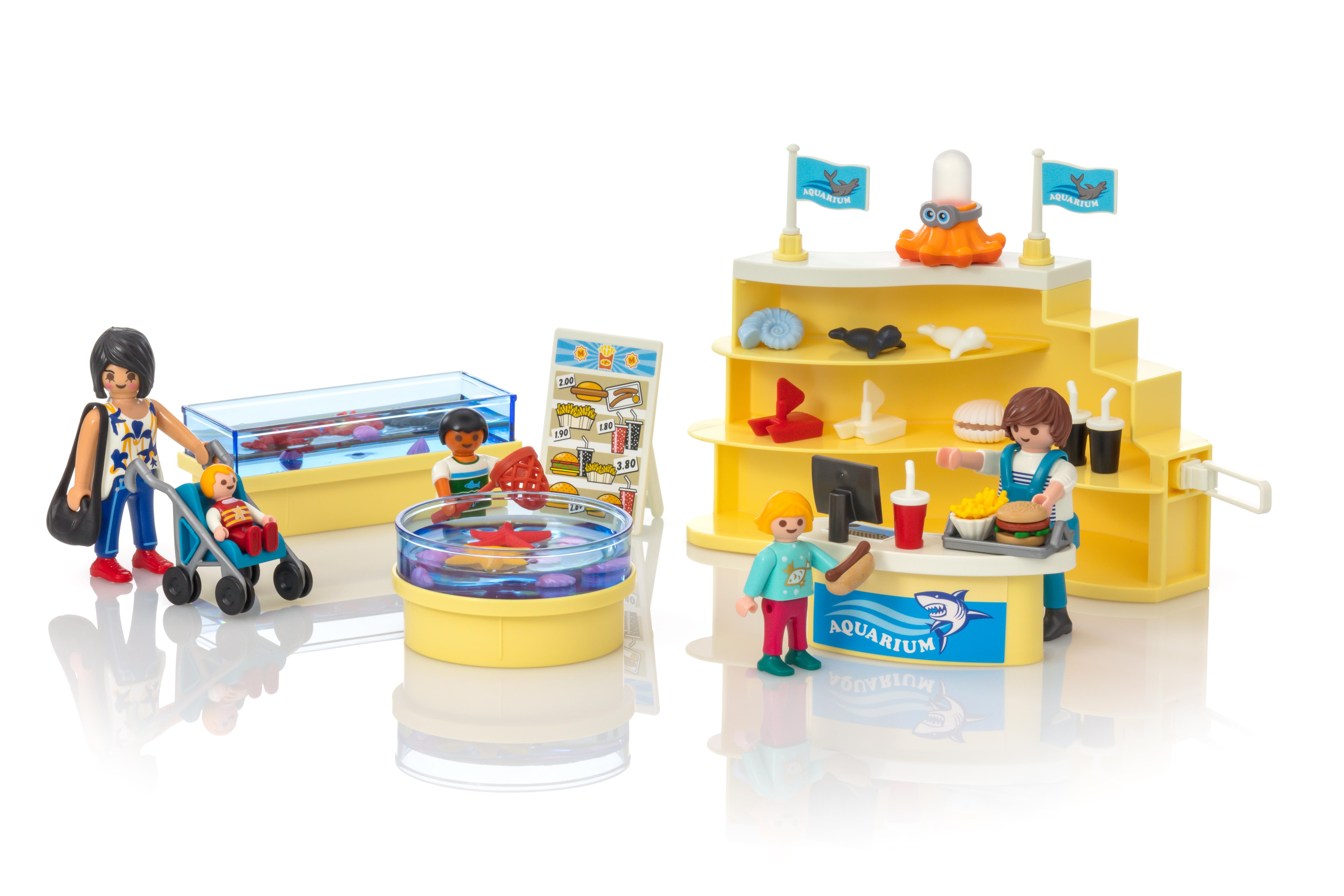 playmobil tienda del acuario