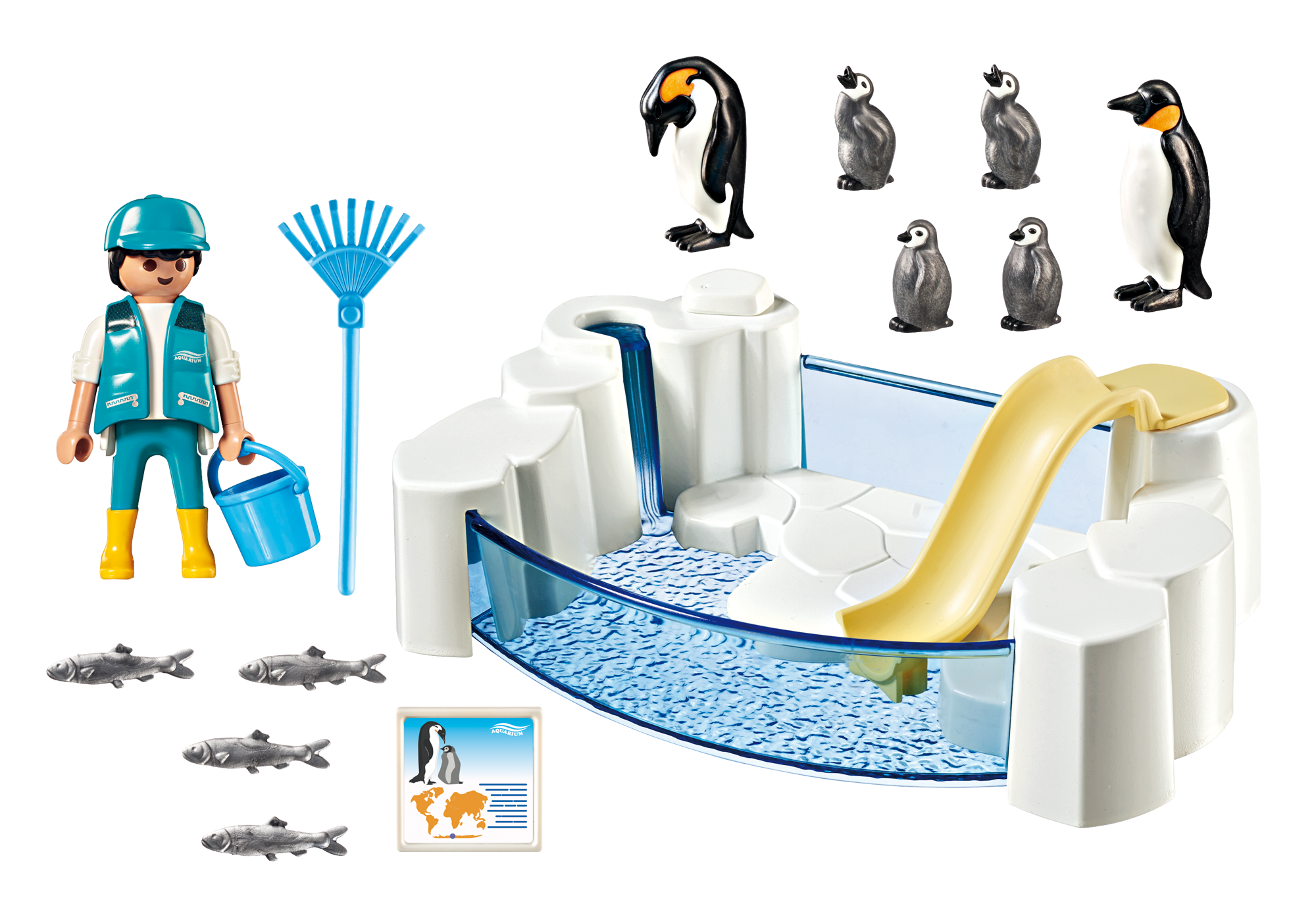 bassin de manchots playmobil