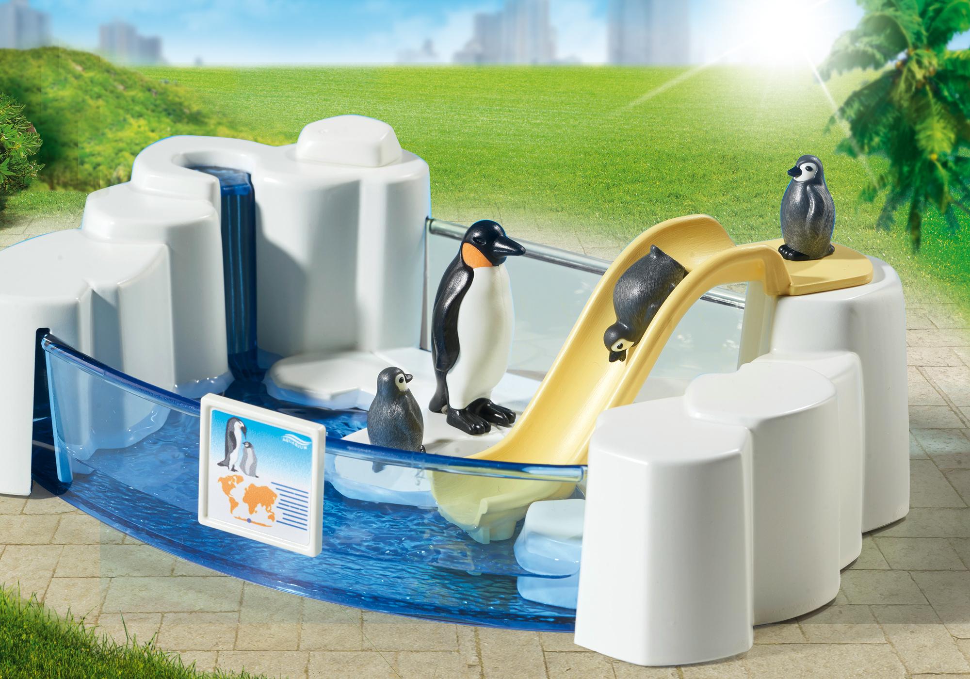 acuario pinguinos playmobil