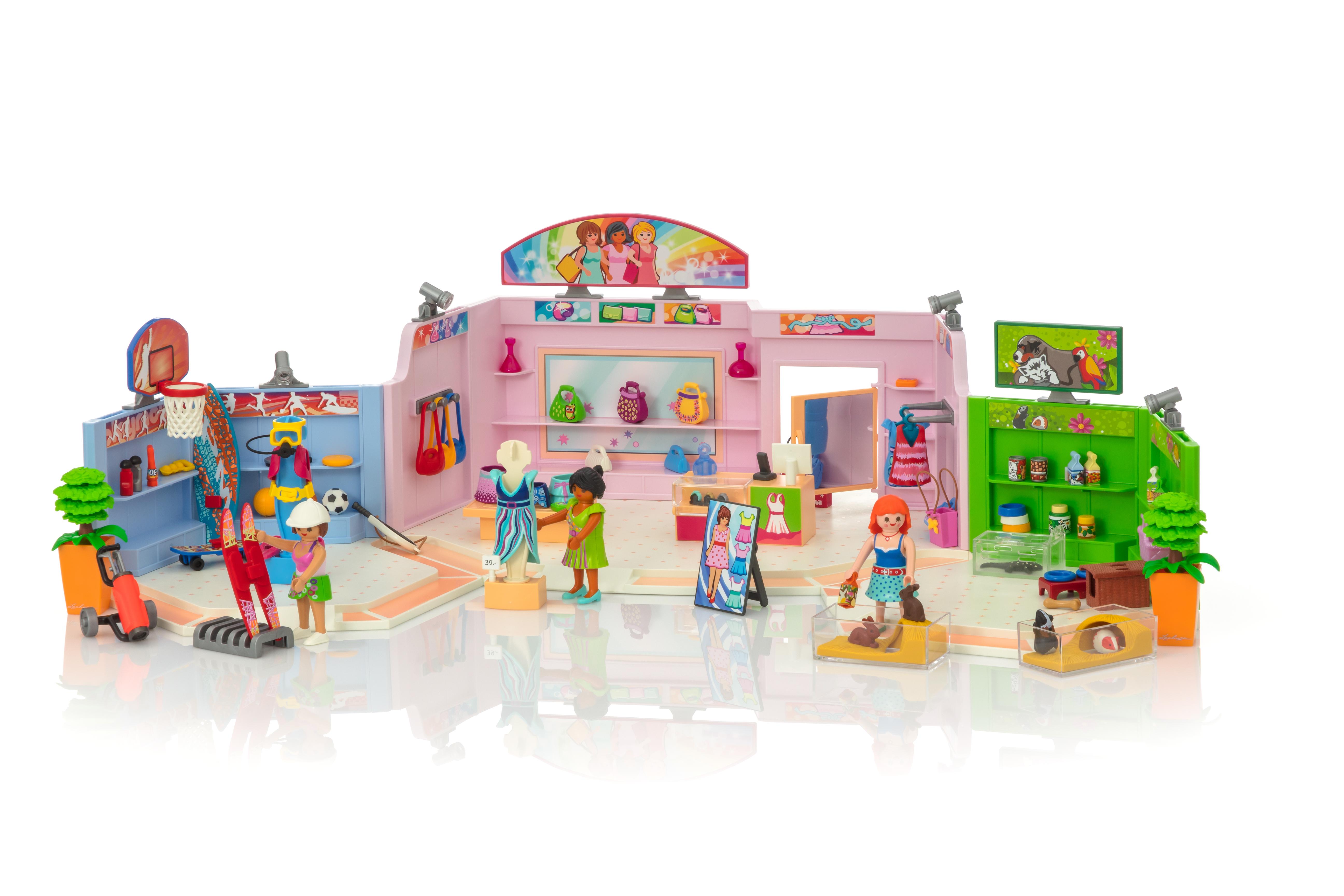 playmobil galerie marchande