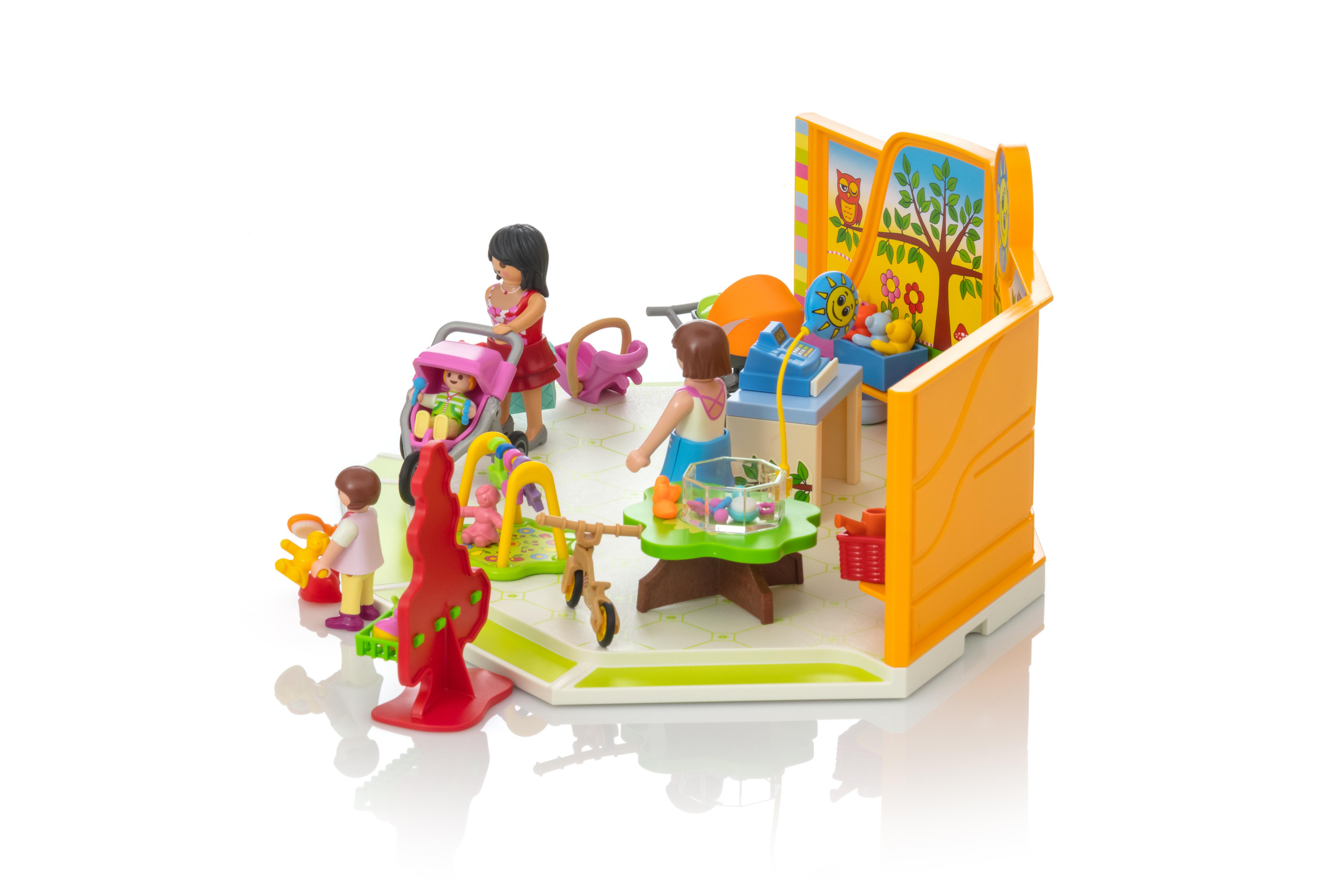 playmobil magasin pour bébé