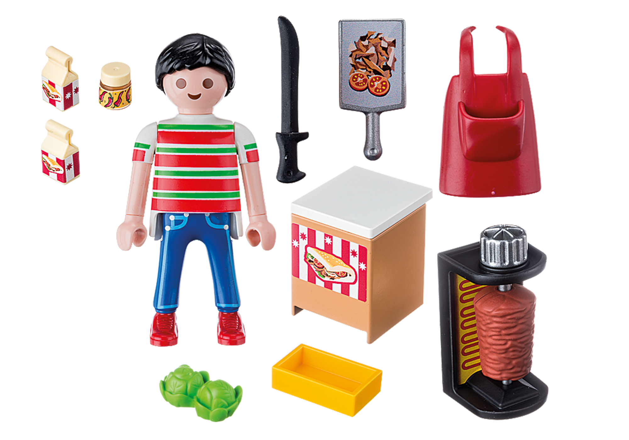 playmobil vendeur de kebab