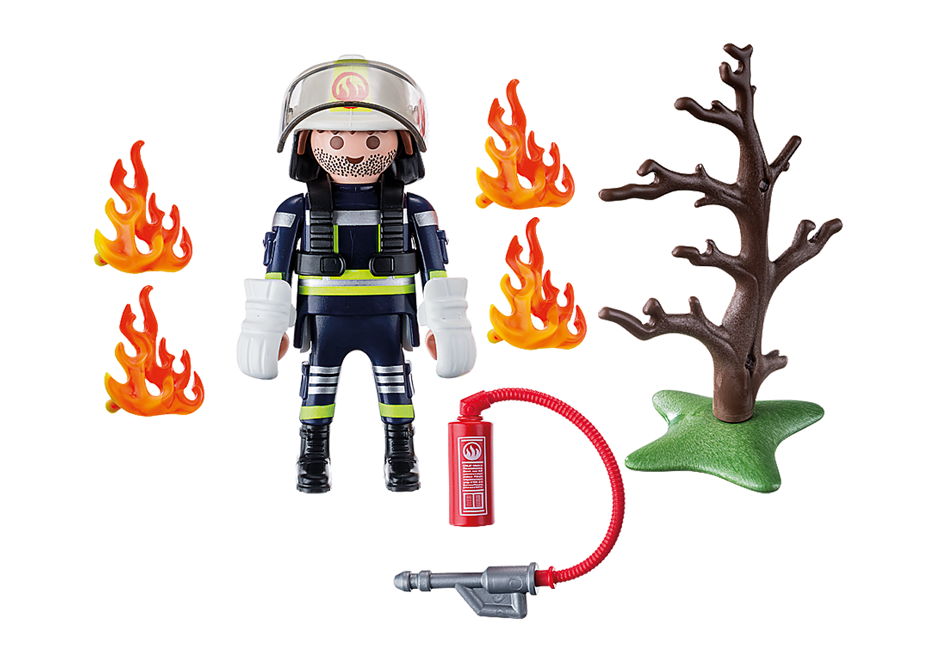 9093 Firefighter with Tree zoom image4