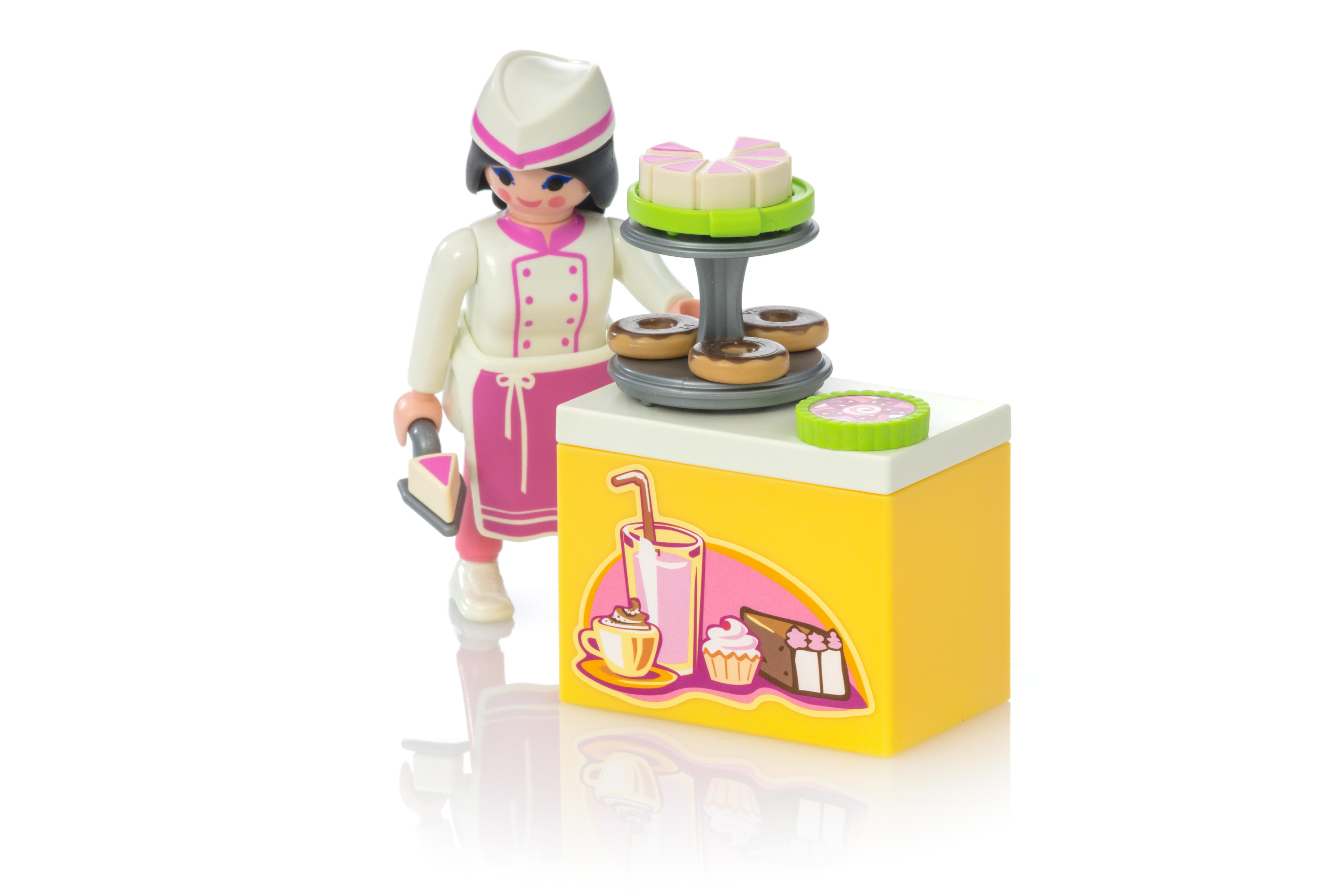 P?�tissi?�re avec g?�teaux - 9097 | PLAYMOBIL?�