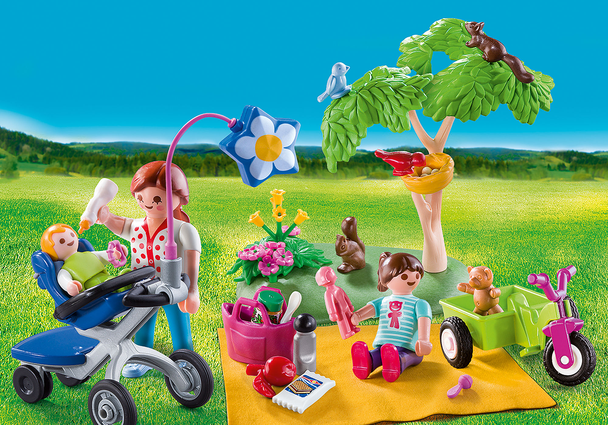 9103 valisette pique nique en famille playmobil family fun 