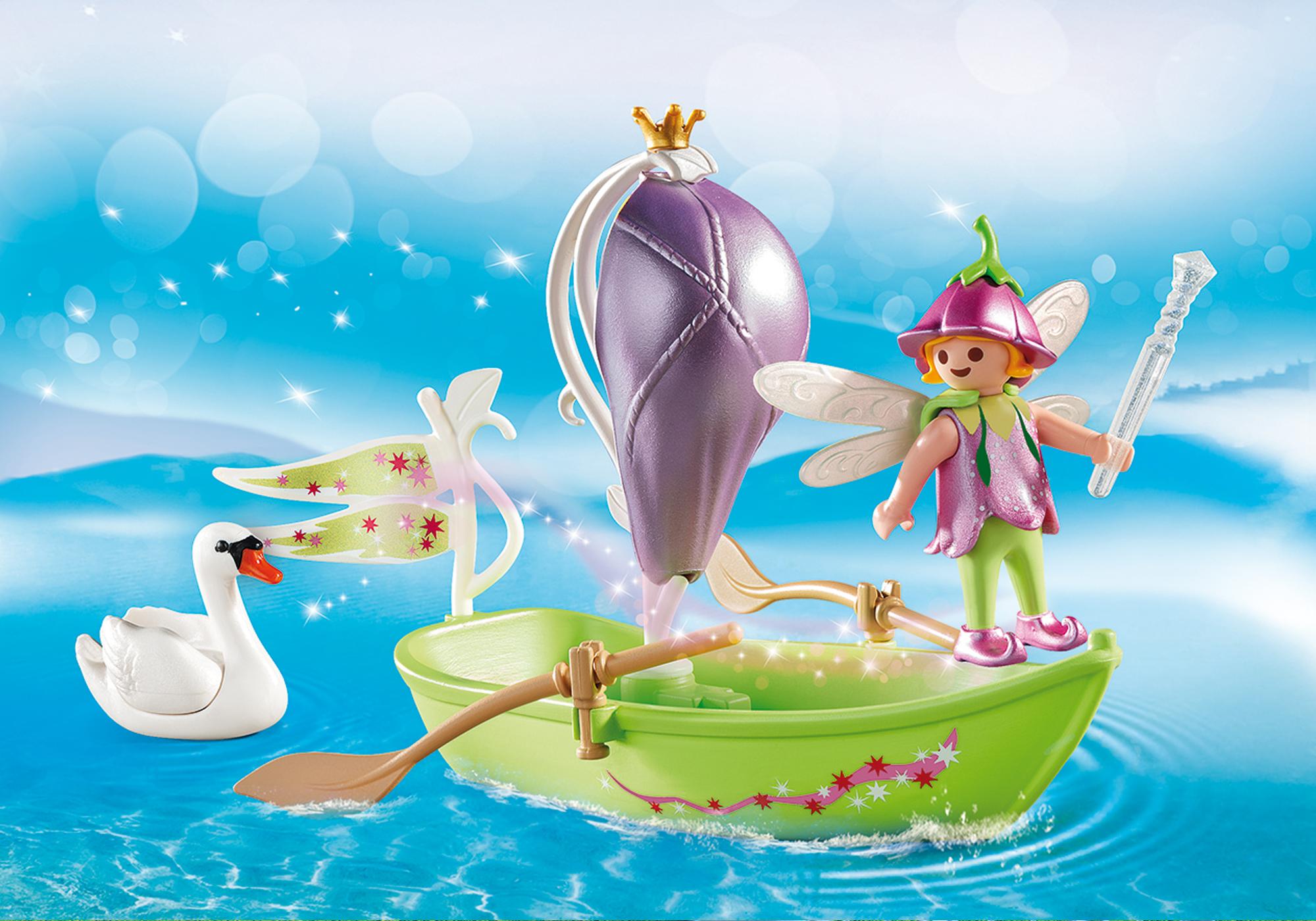 playmobil fairy boat carry case