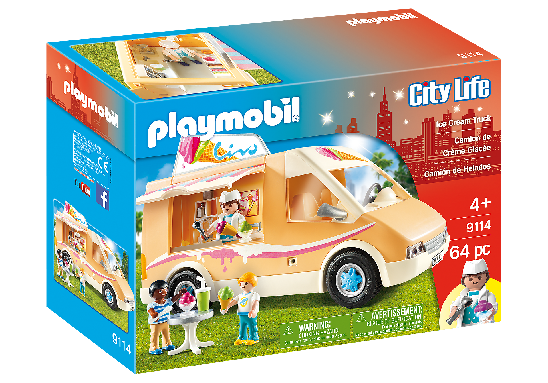 Ice Cream Truck 9114 Playmobil Usa
