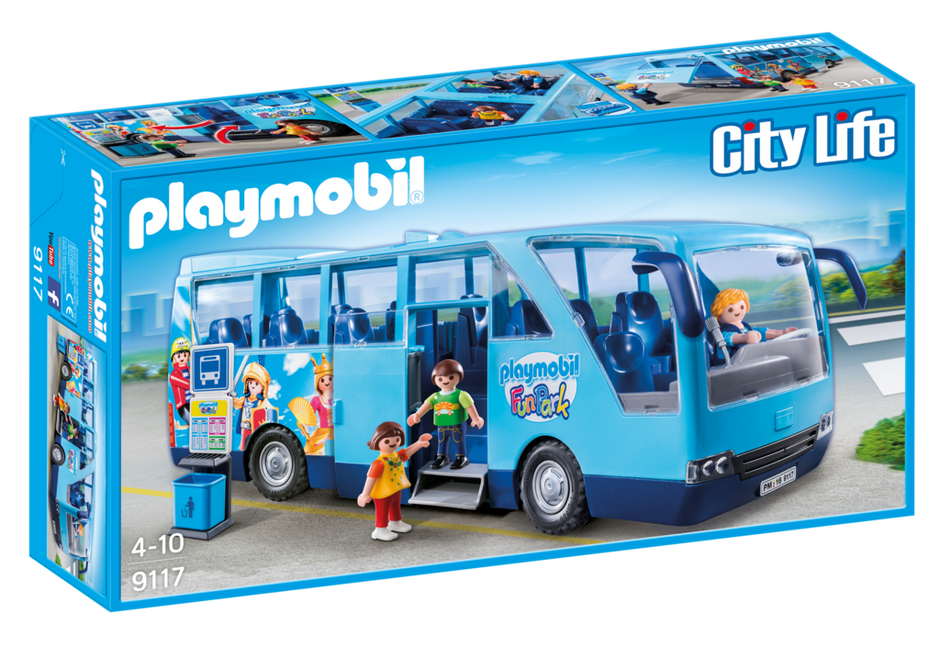 6914 Modulo RC PLAYMOBIL 9117 City Life bus Fun Park SPECIALE EDITION scuolabus auto 