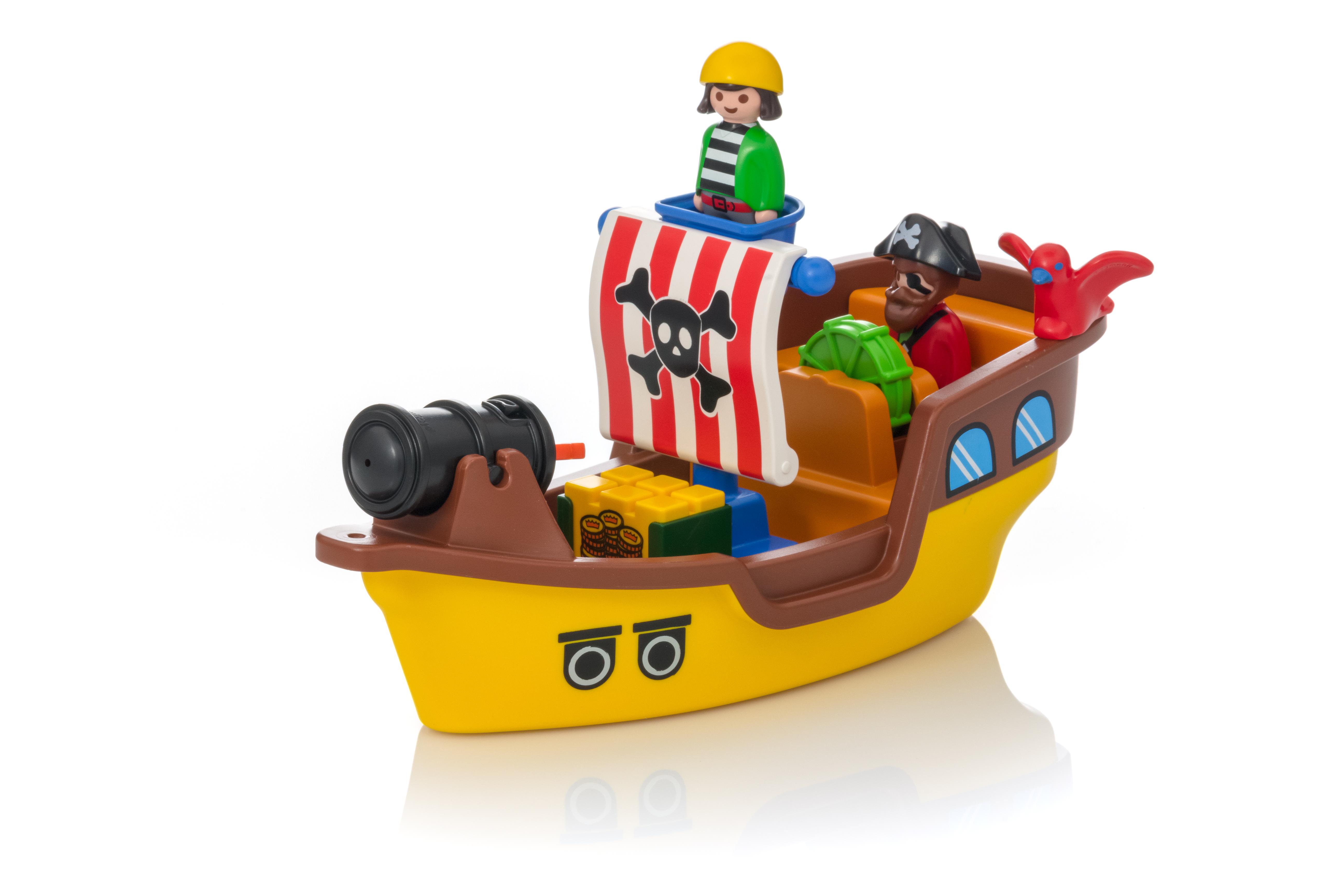 playmobil pirate ship 123