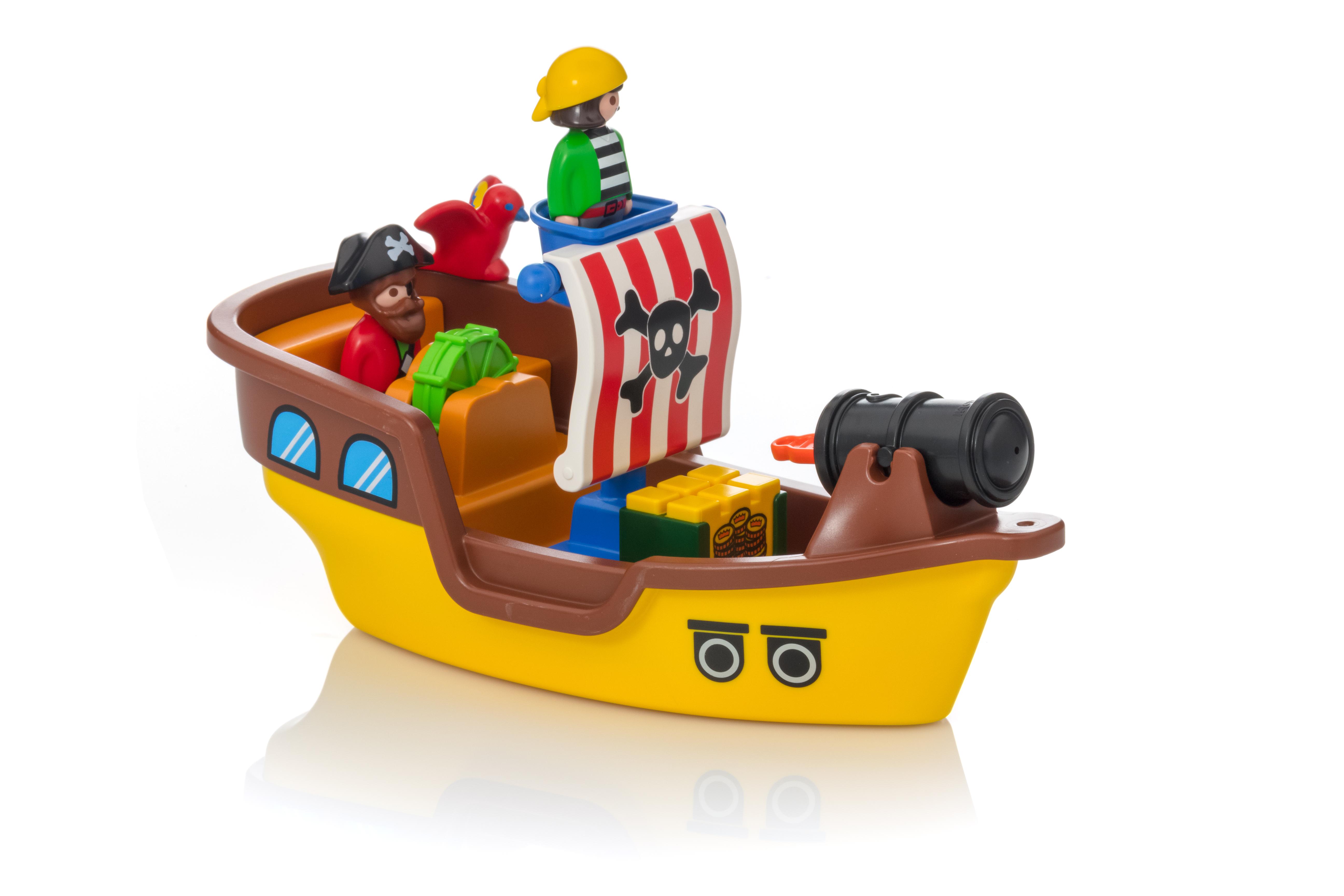 playmobil 123 pirate ship
