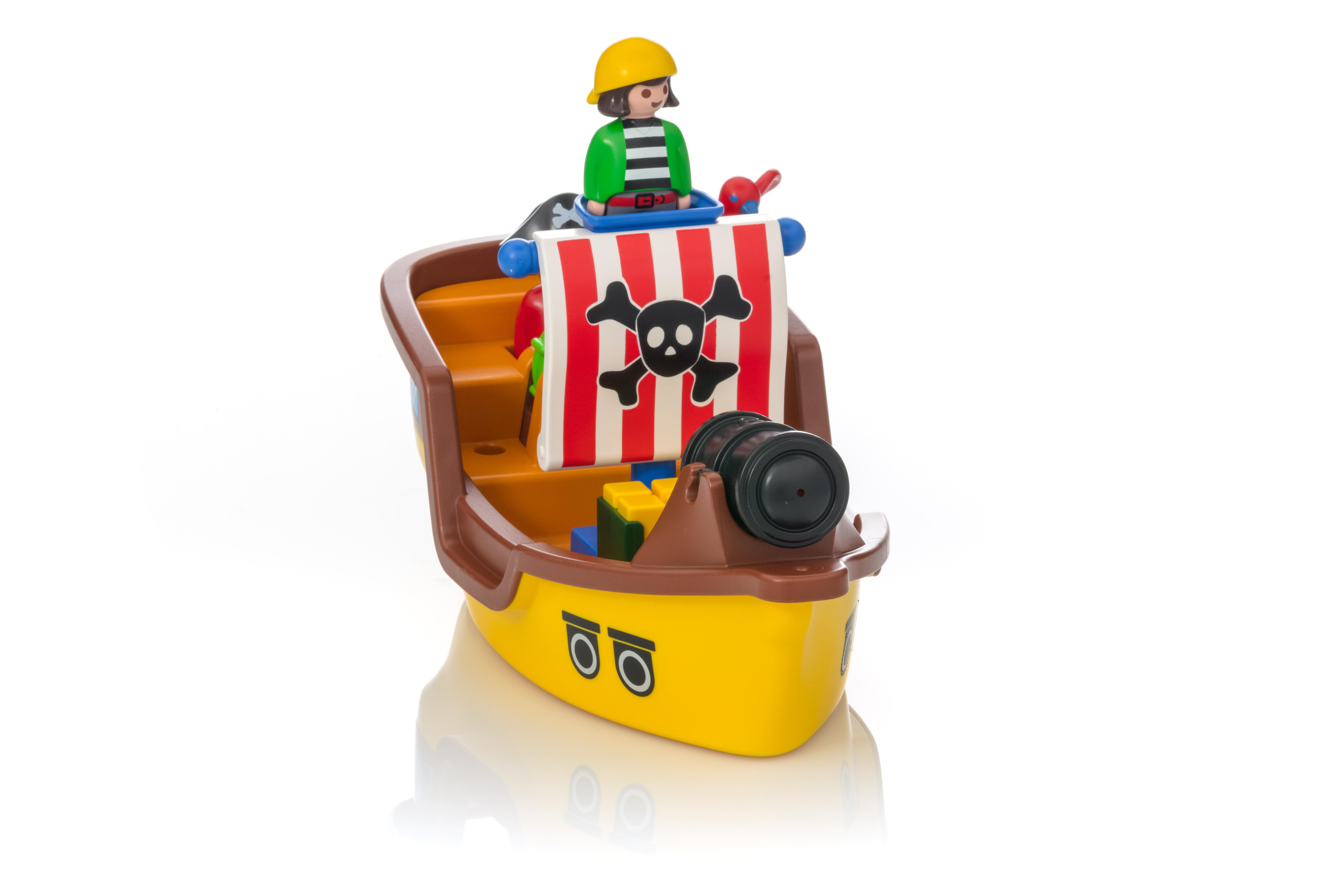 barco pirata playmobil 123