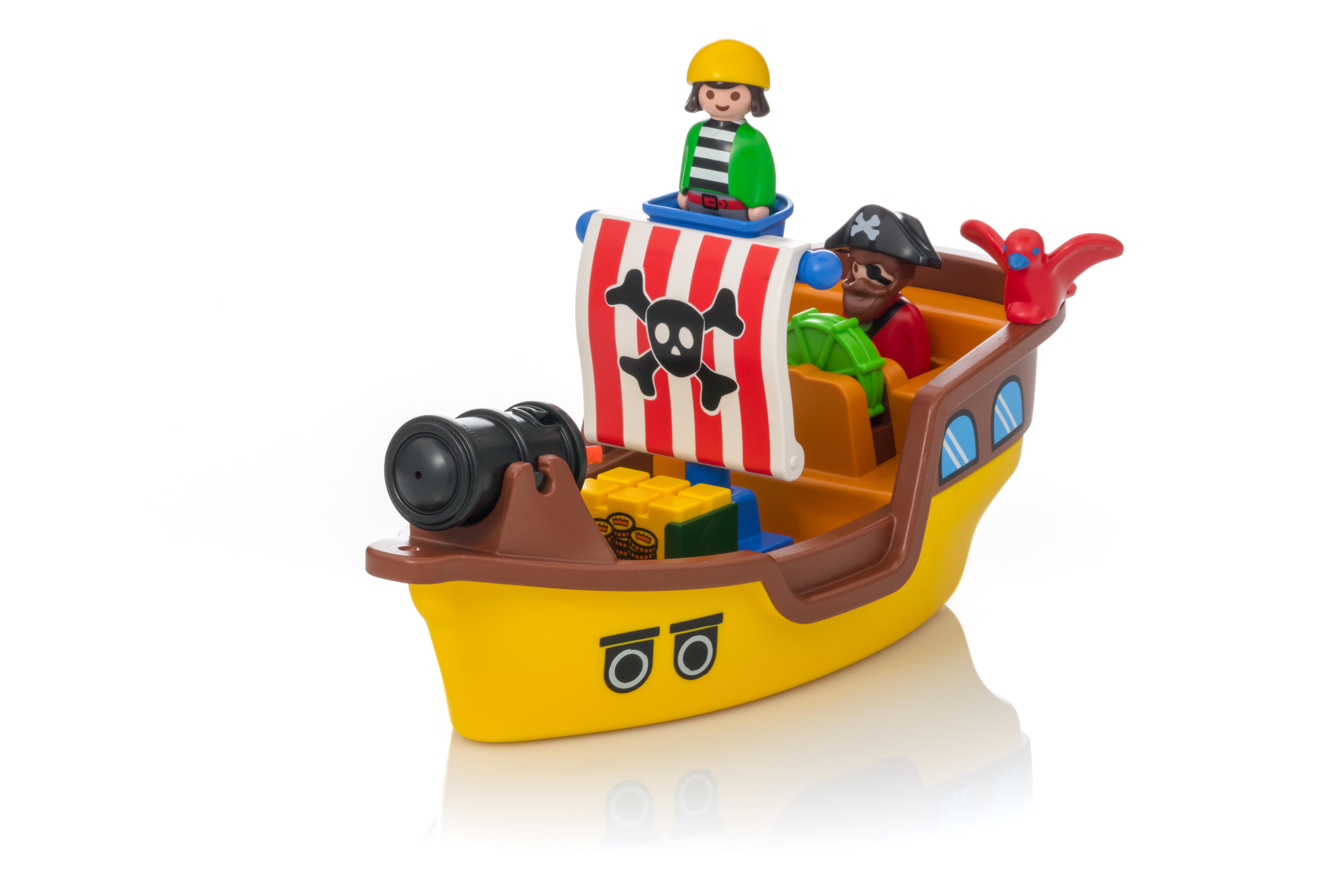 playmobil toy pirate ship