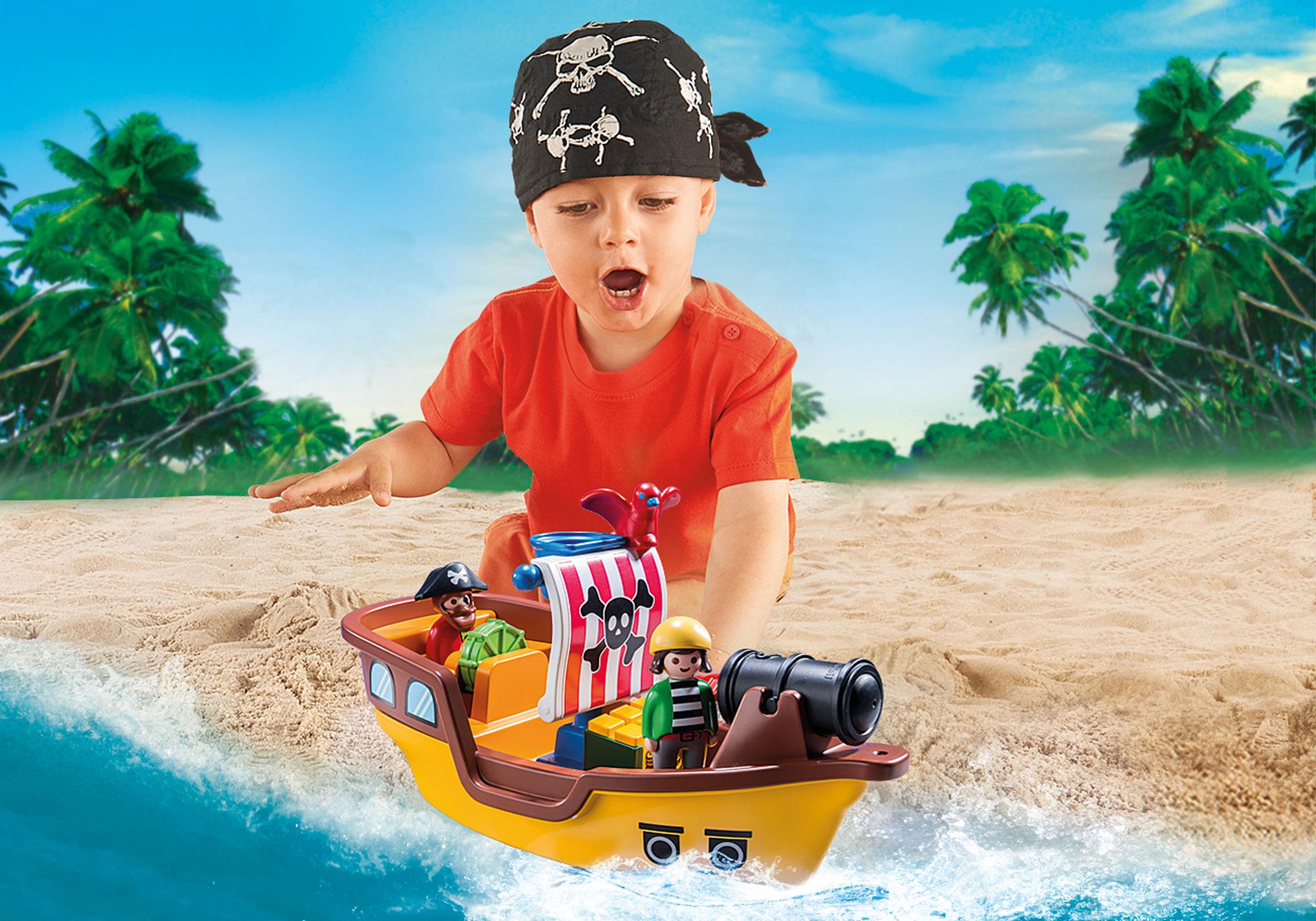 playmobil 123 pirate ship