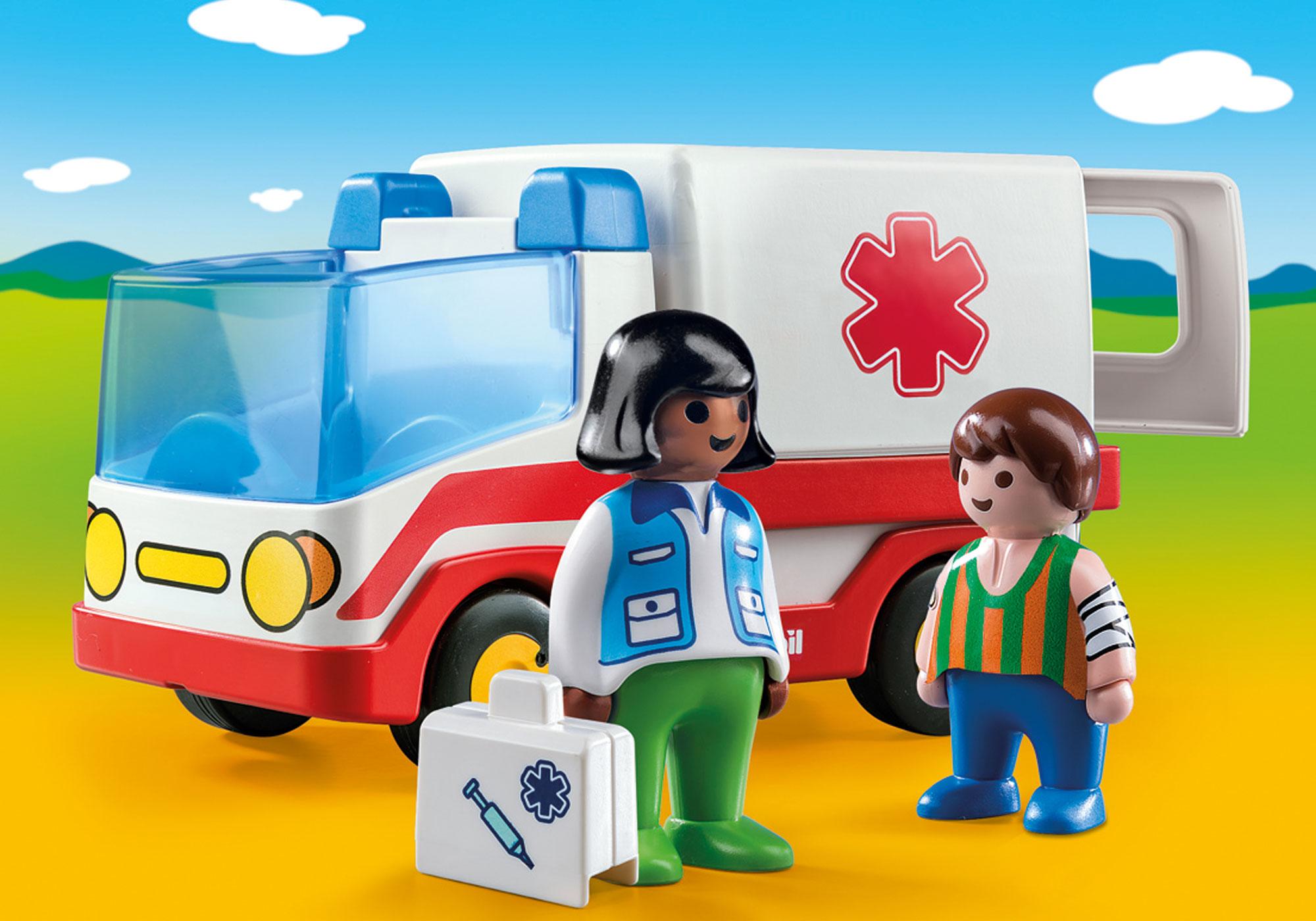 ambulancia de playmobil