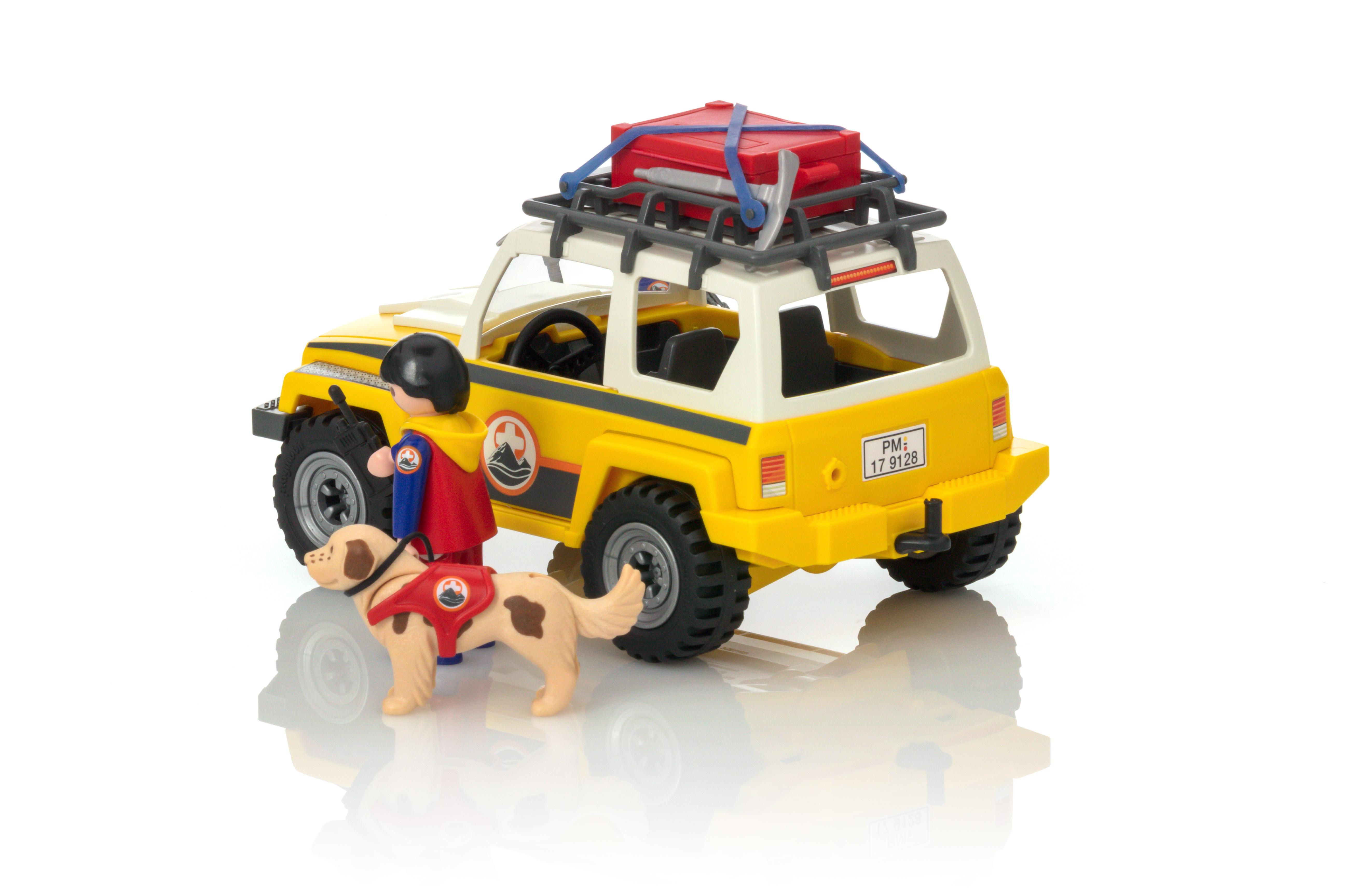 vehiculo rescate montaña playmobil