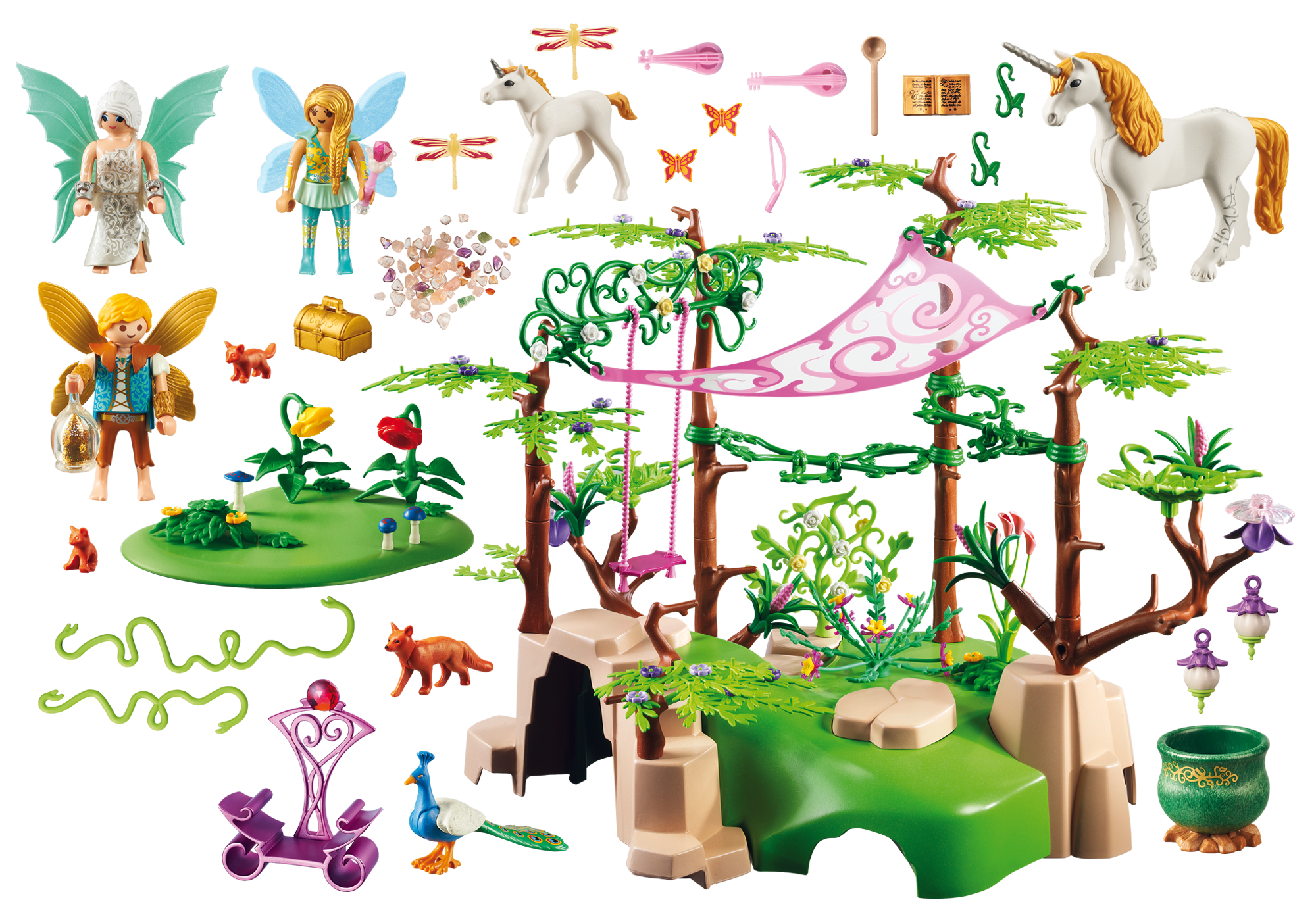 playmobil foret enchantée