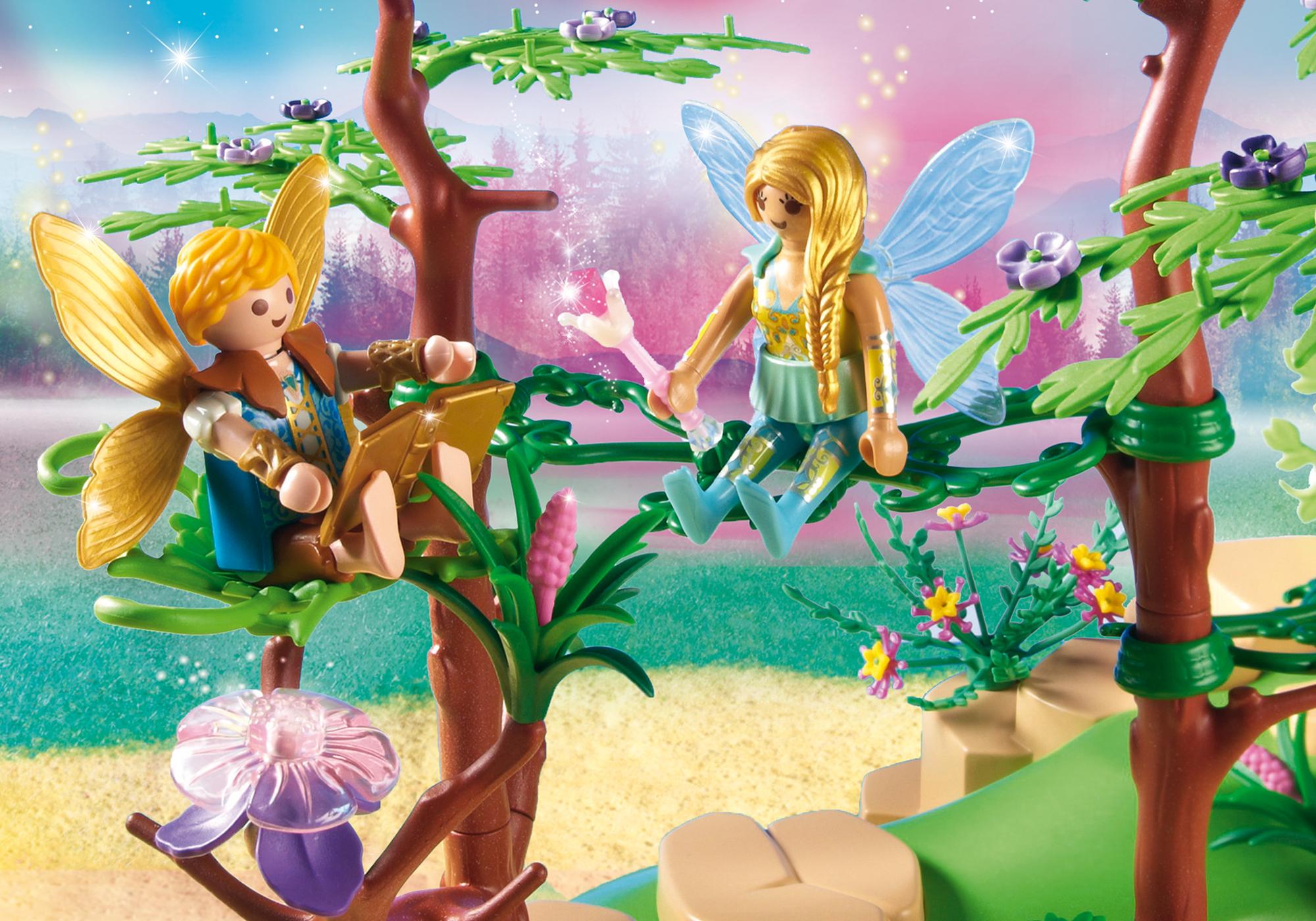 playmobil foret enchantée