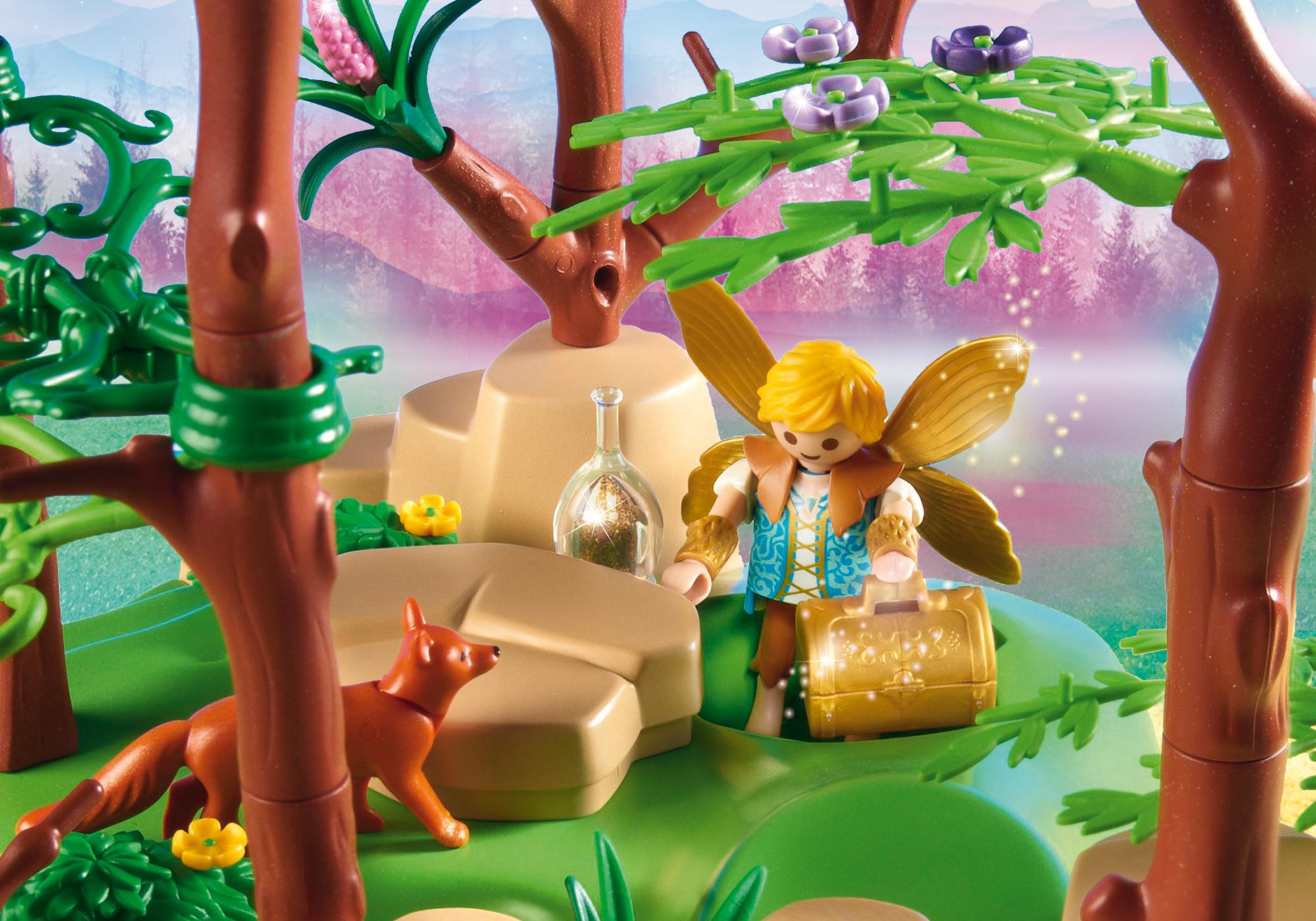 playmobil foret enchantée