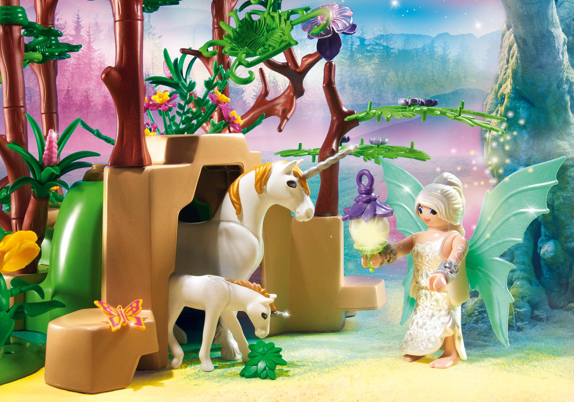 playmobil foret enchantée