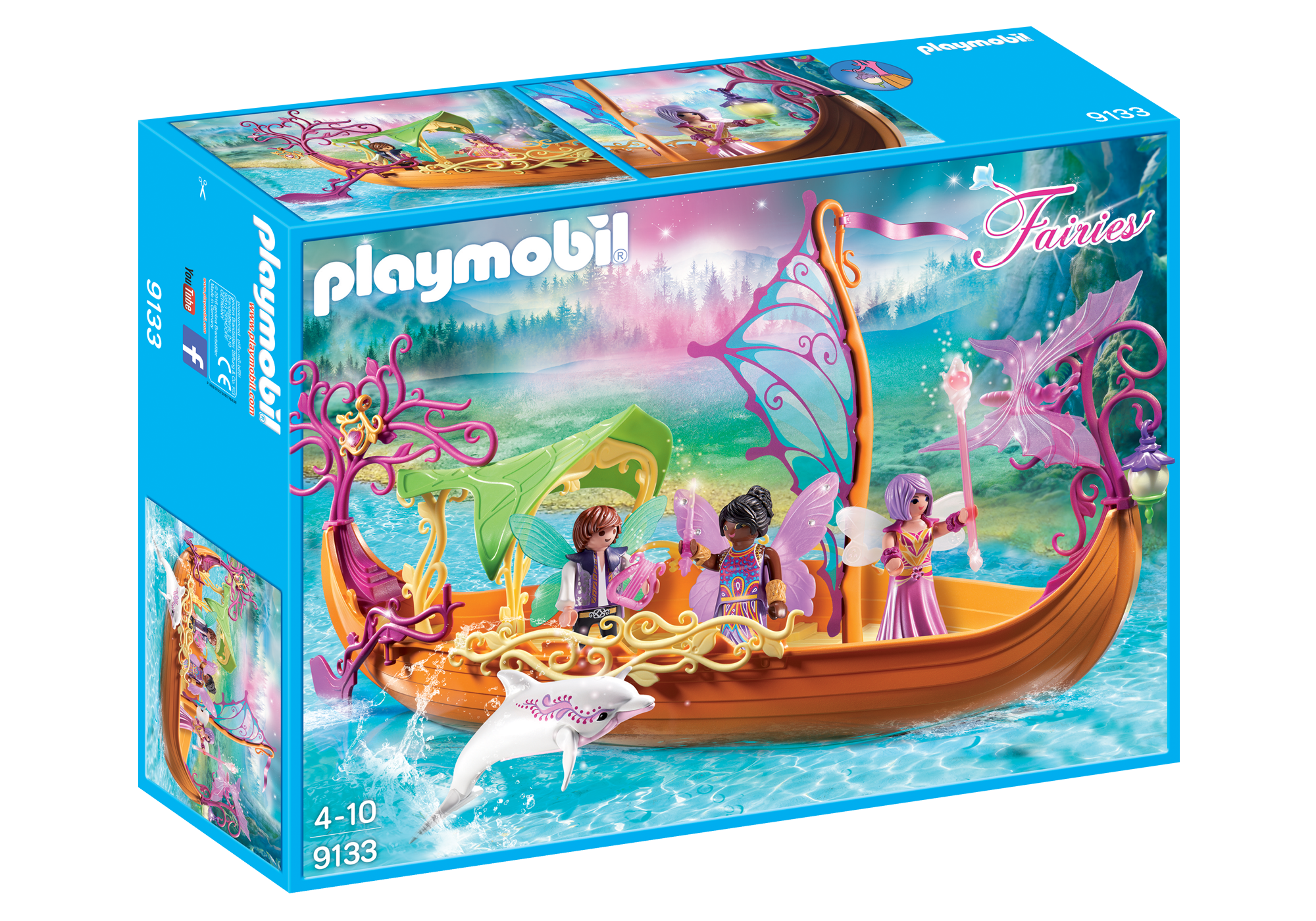 Bateau Des Fées Enchanté 9133 Playmobil Suisse - 