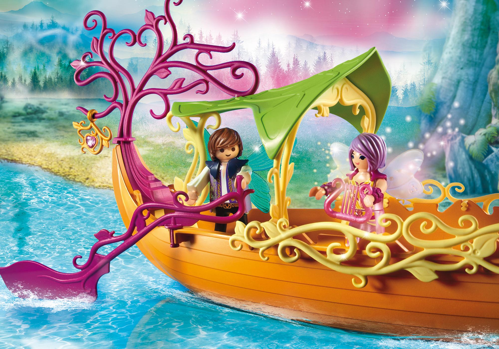 playmobil fairy boat