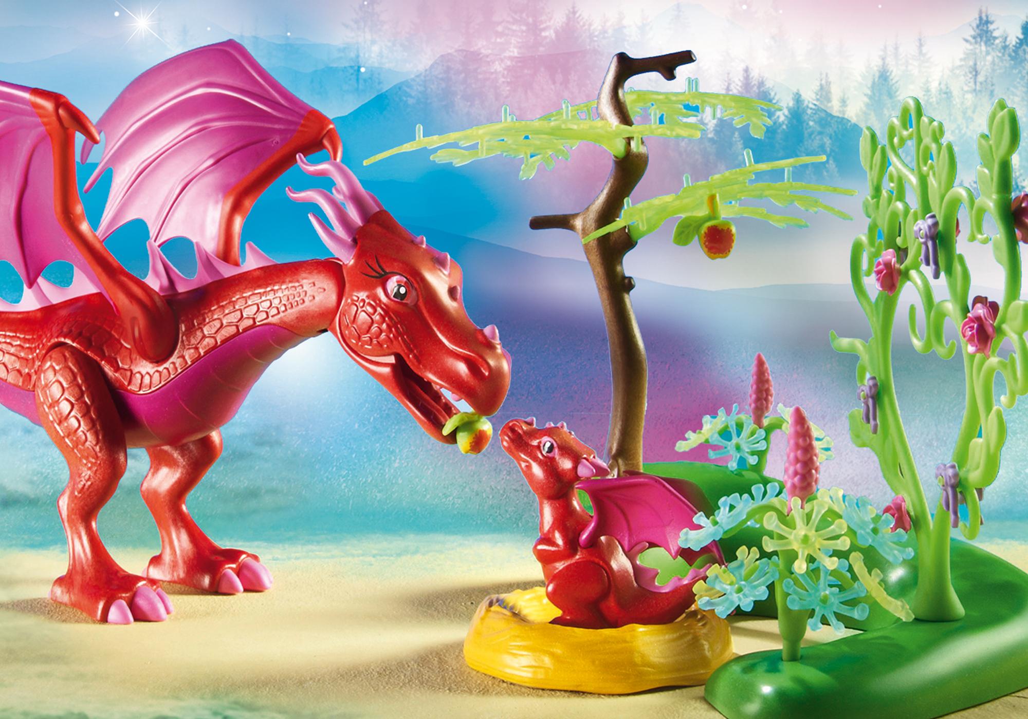 Friendly Dragon with Baby - 9134 - Playmobil