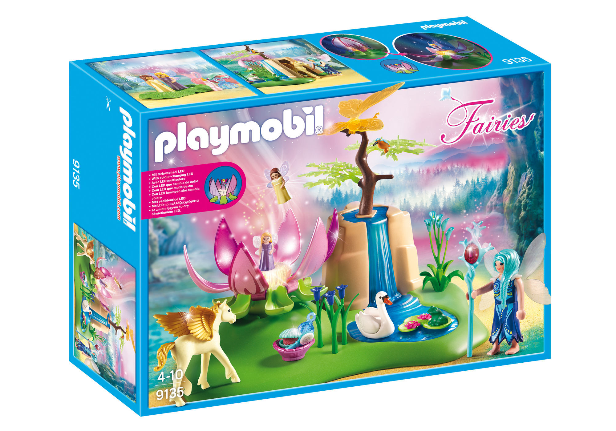 playmobil 9135 mystical fairy glen