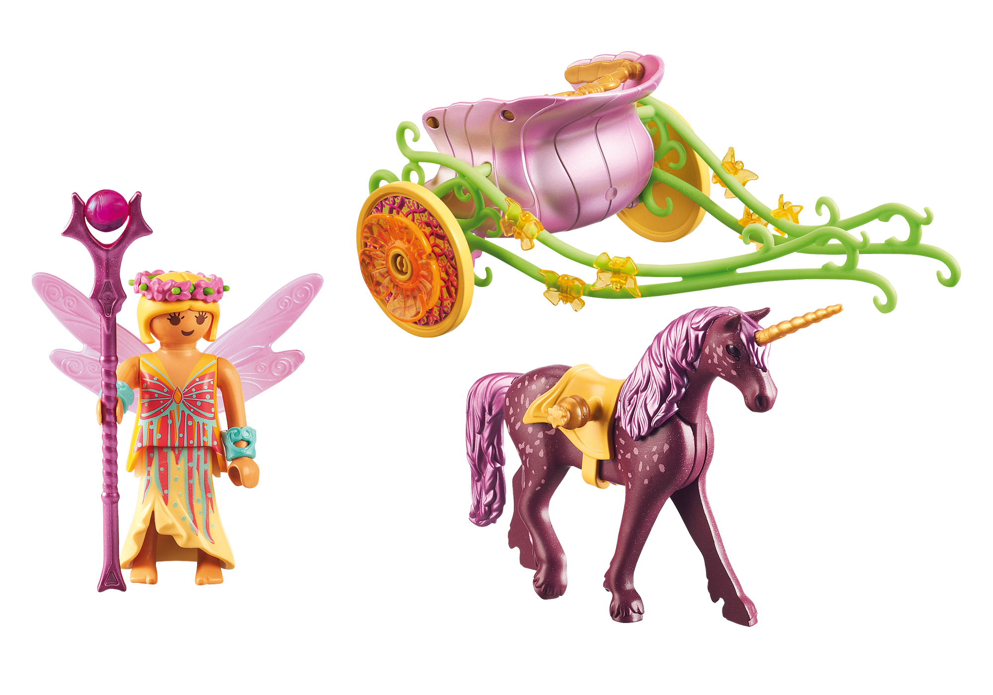 playmobil unicorn carriage