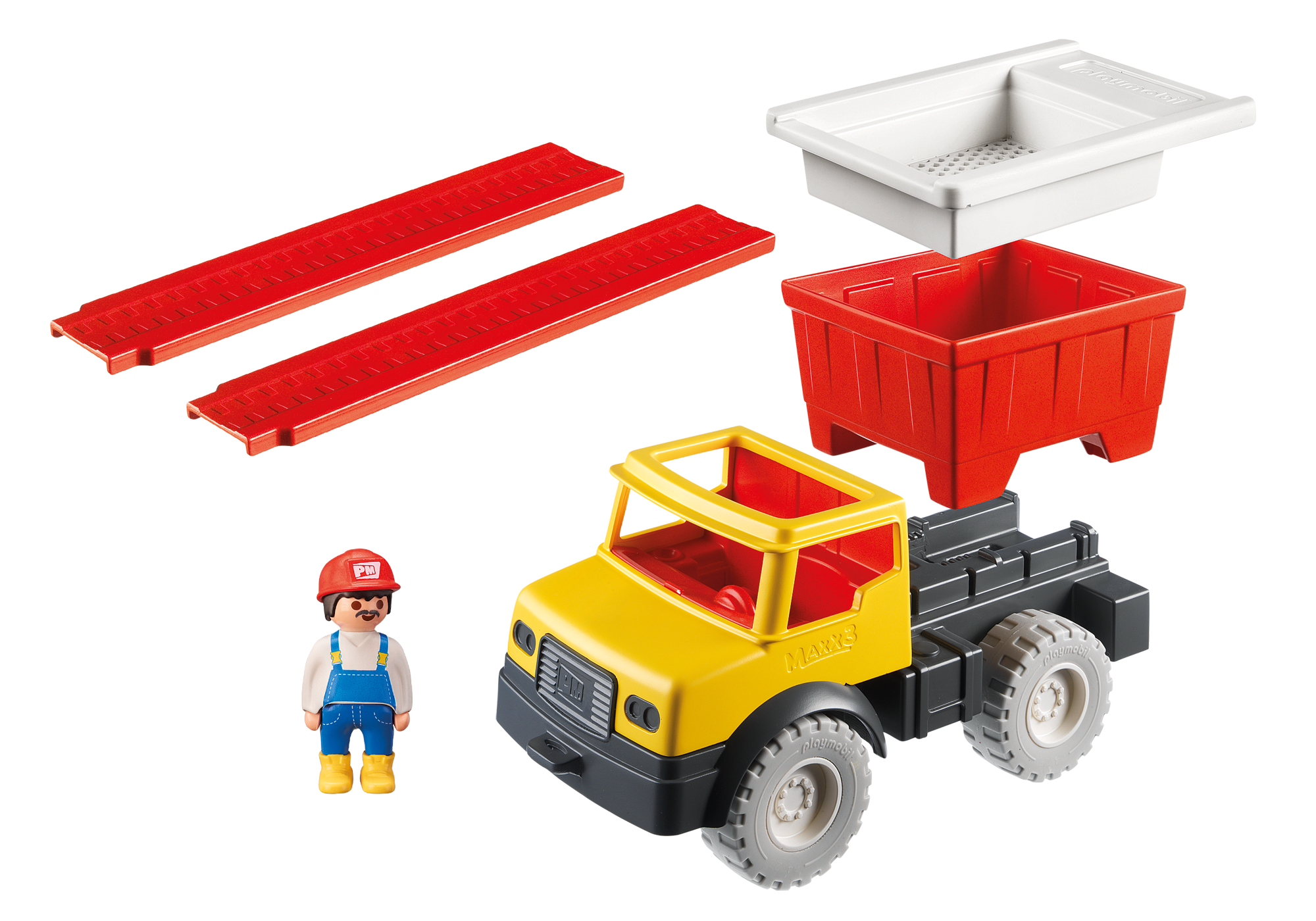 playmobil tipper truck